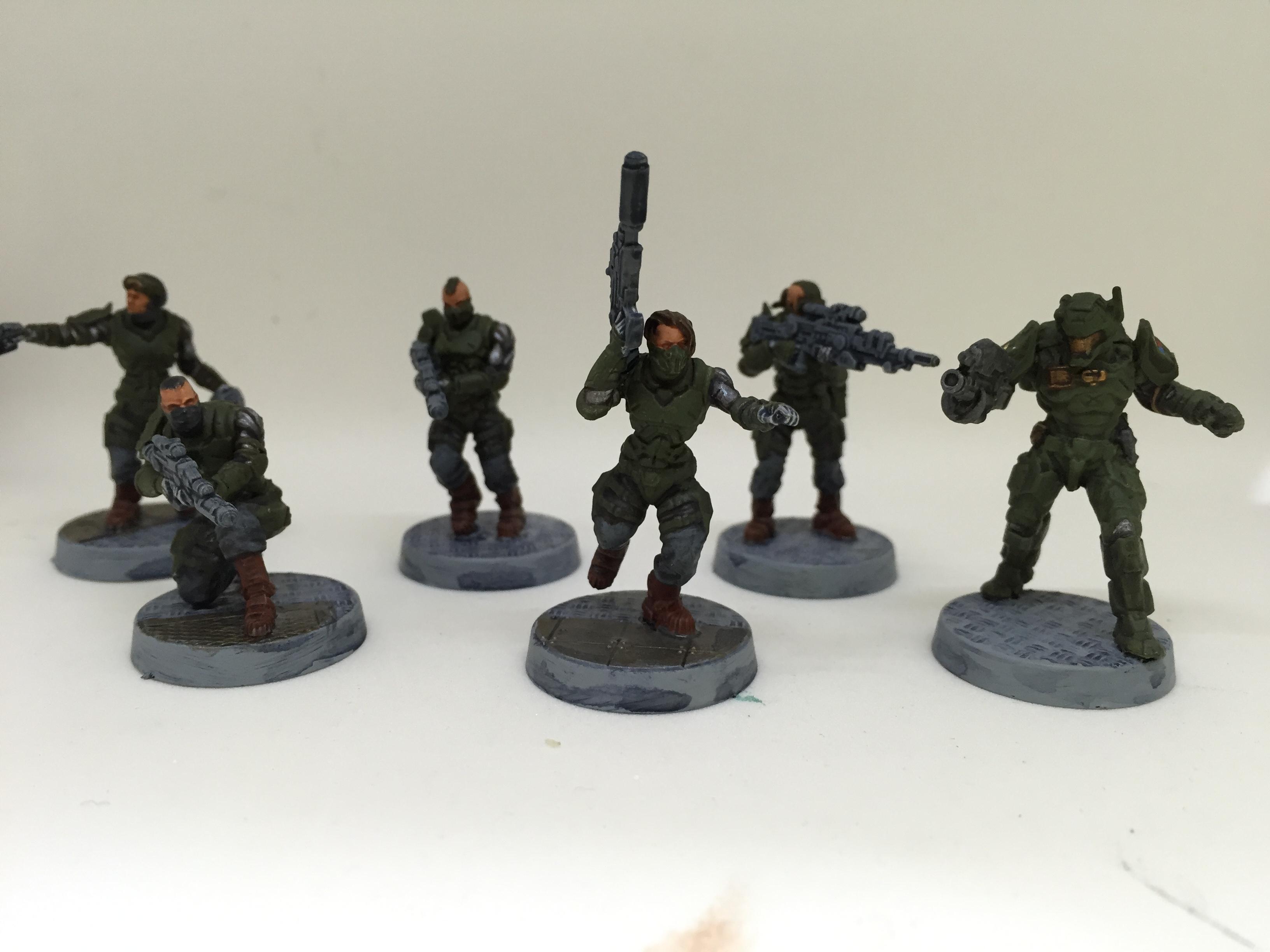 Deadzone, Enforcers, June 2016, Mantic, Pathfinders