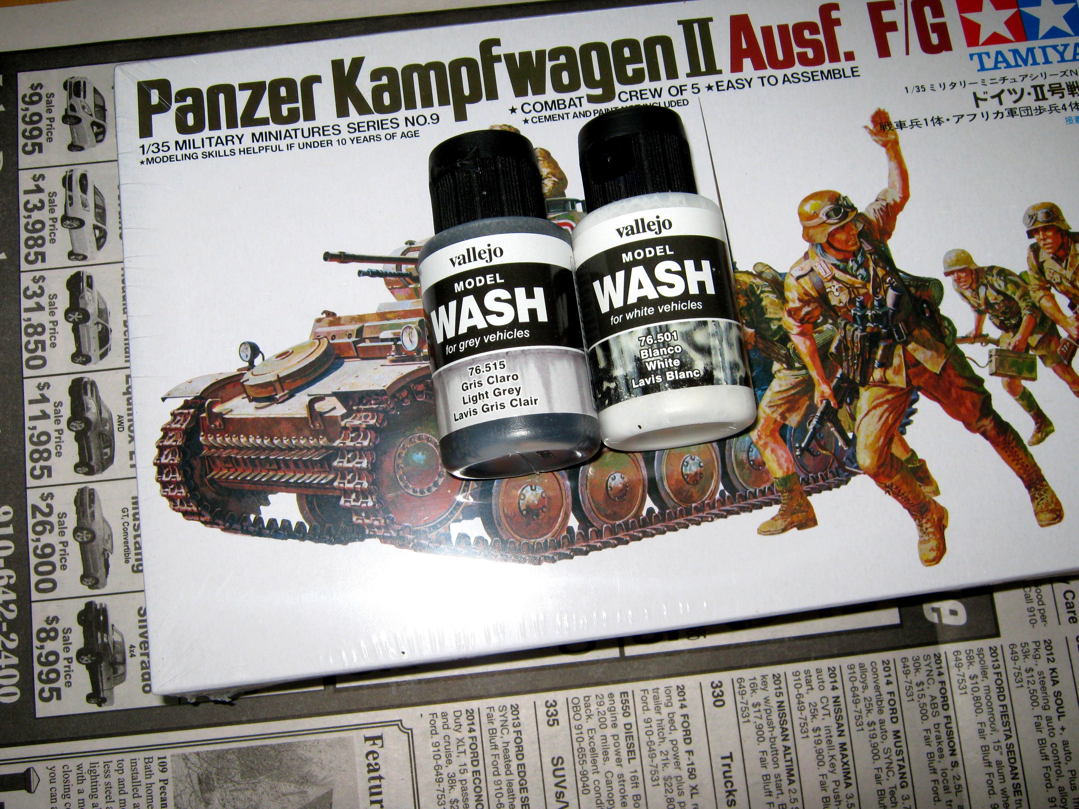 Modeling, Supplies, Wash