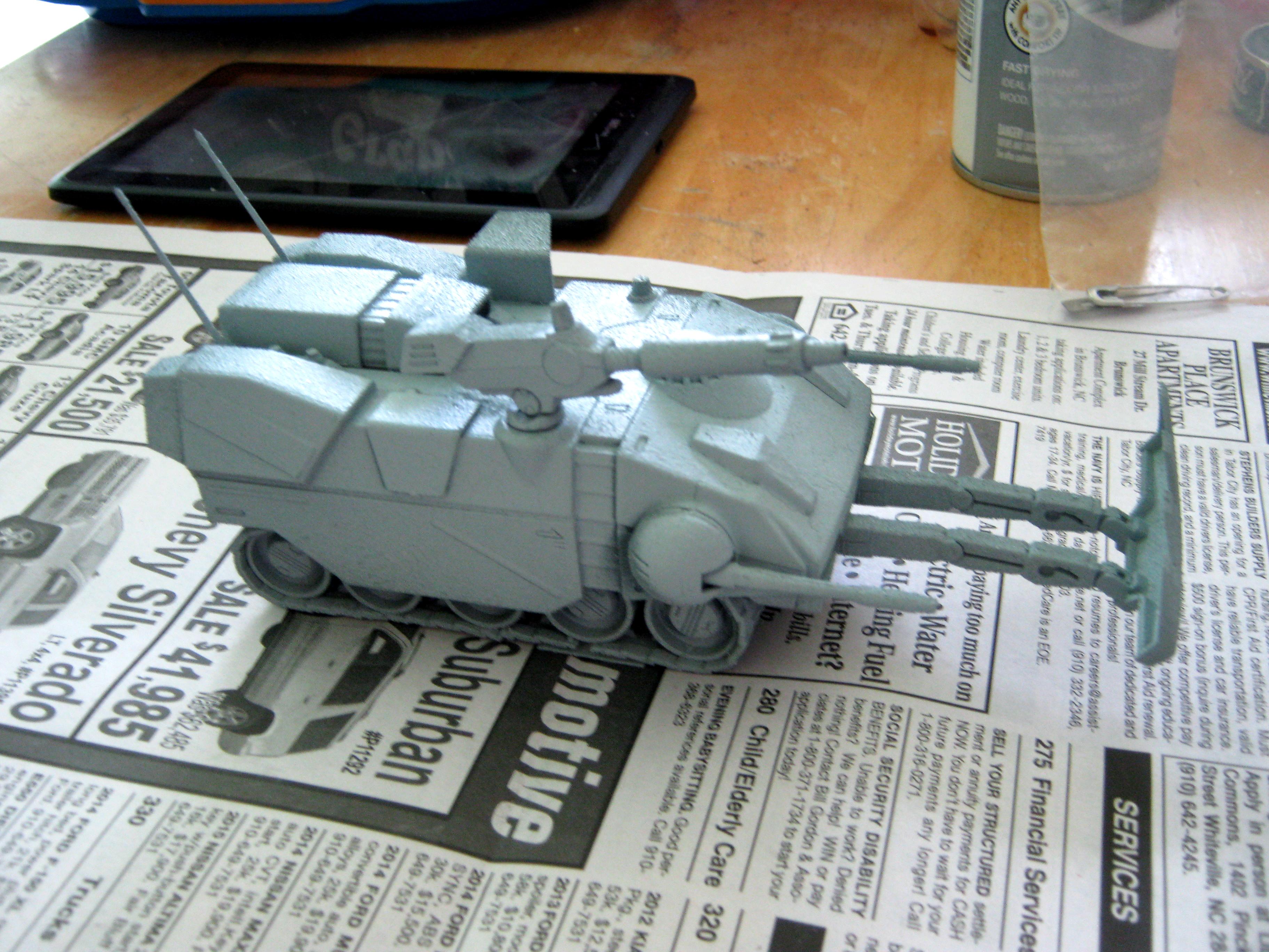 Anime, Crusher Joe, Dark Age Of Technology, Galleon, Tank