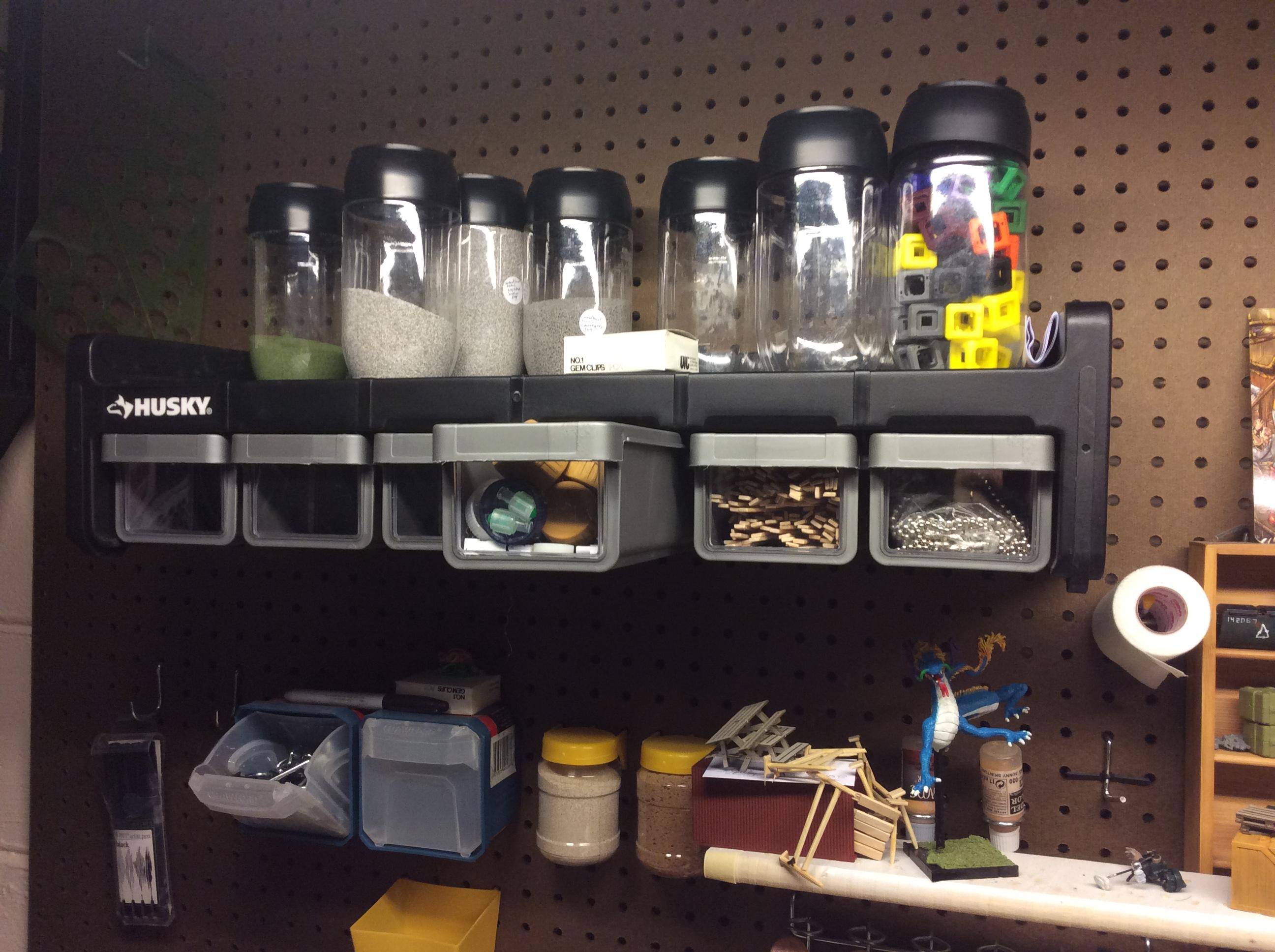 Husky shelf