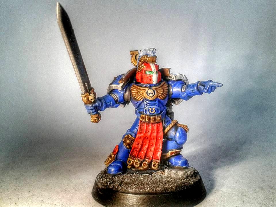 Sergeant, Smurfs, Space Marines, Sternguard, Ultramarines, Veteran