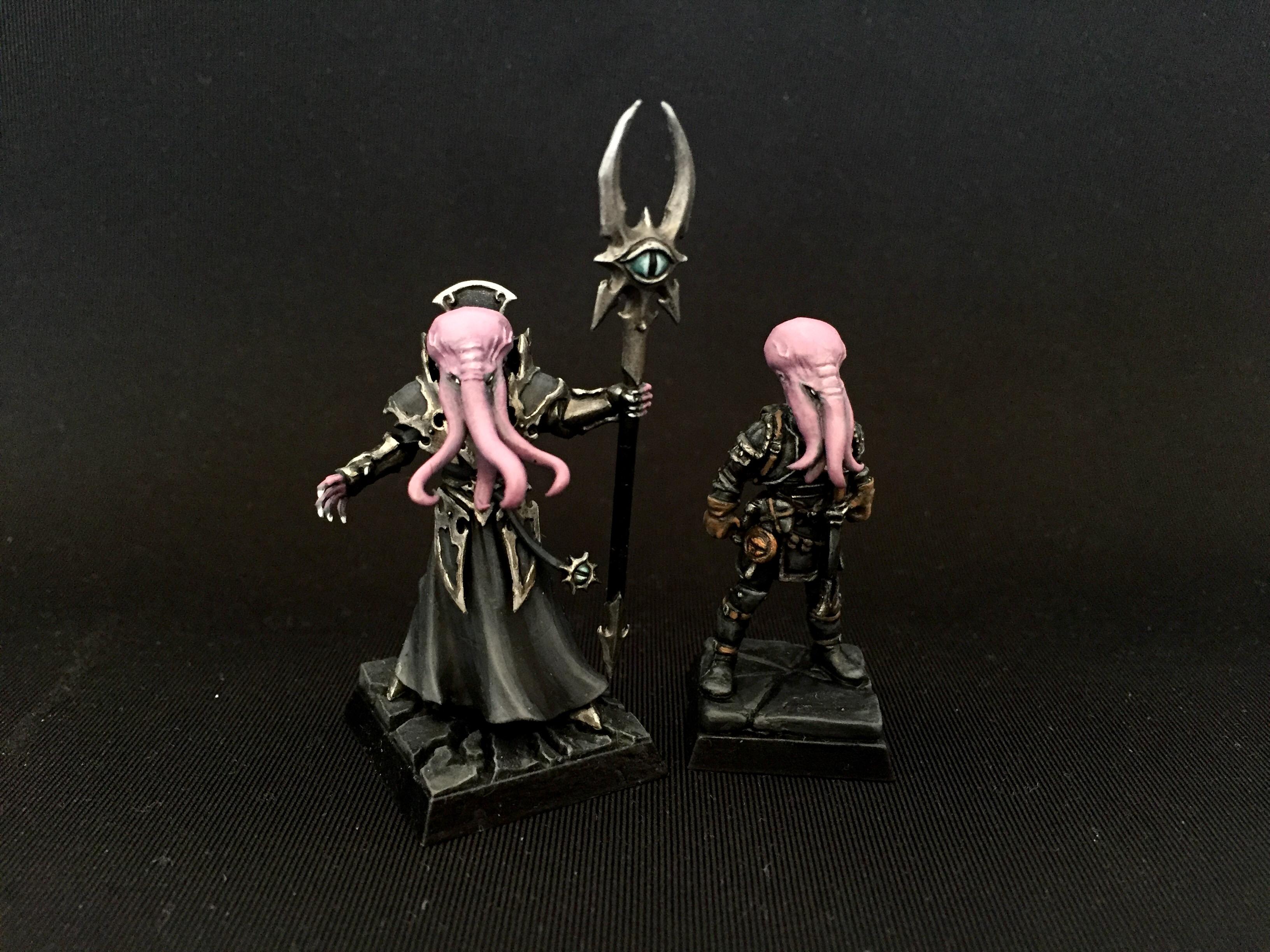 Frostgrave, Illithid, Mind Flayer, Wizard