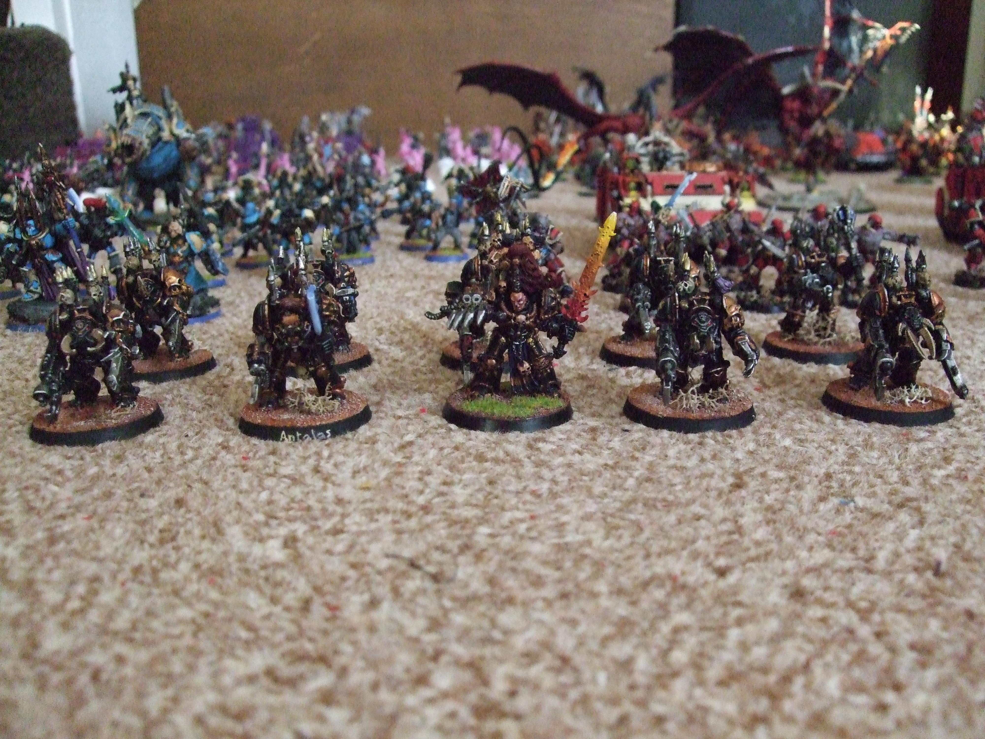 Abaddon The Despoiler, Apocalypse, Army, Black Legion, Bringers Of Despair, Chaos Space Marines, Terminator Armor, Undivided, Warhammer 40,000