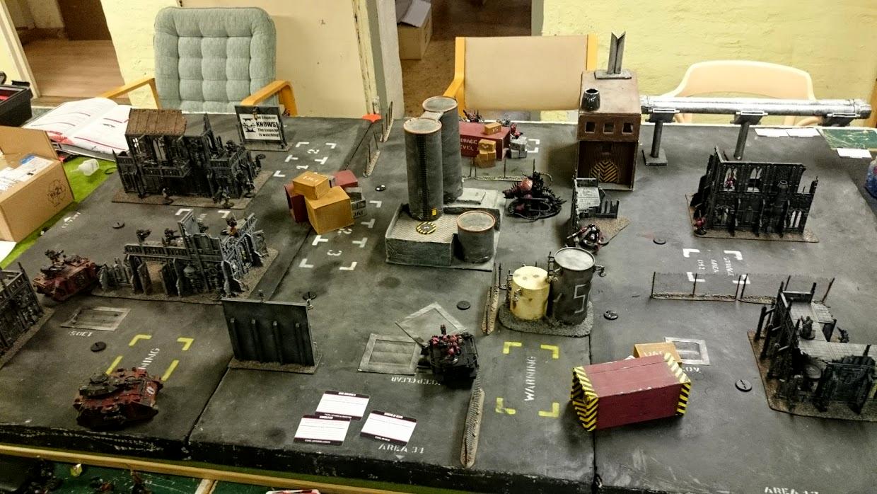 Battle Report, Cities Of Death, Game Table, Terrain, Urban, Warhammer 40,000