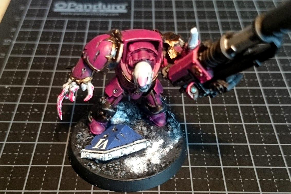Battle Report, Chaos Space Marines, Conversion, Daemons, Oblit, Obliterators, Slaanesh, Terrain, Warhammer 40,000