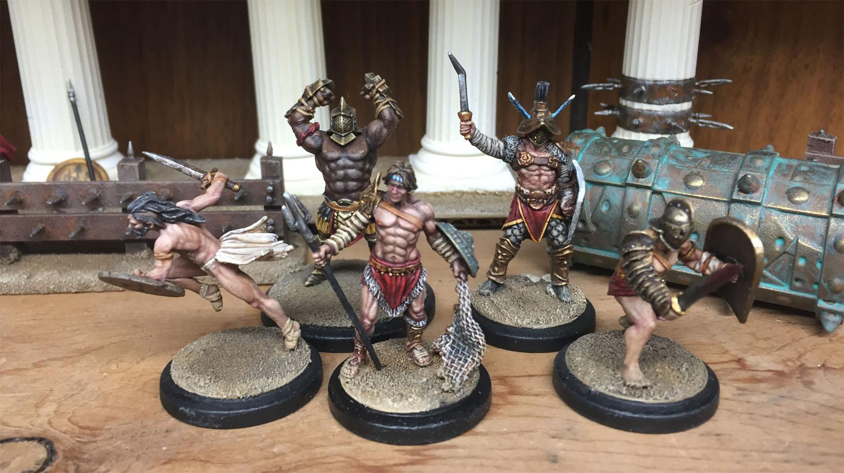 Arena Rex, Gladiators, Ludus Magnus, Red Republic Games