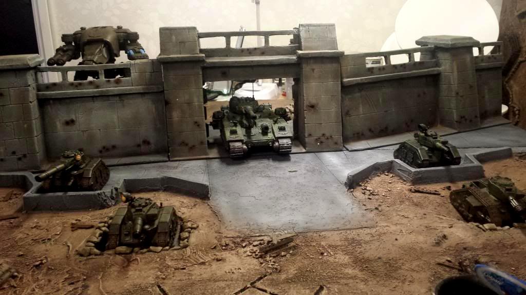Fortress, Game Table, Terrain, Wall