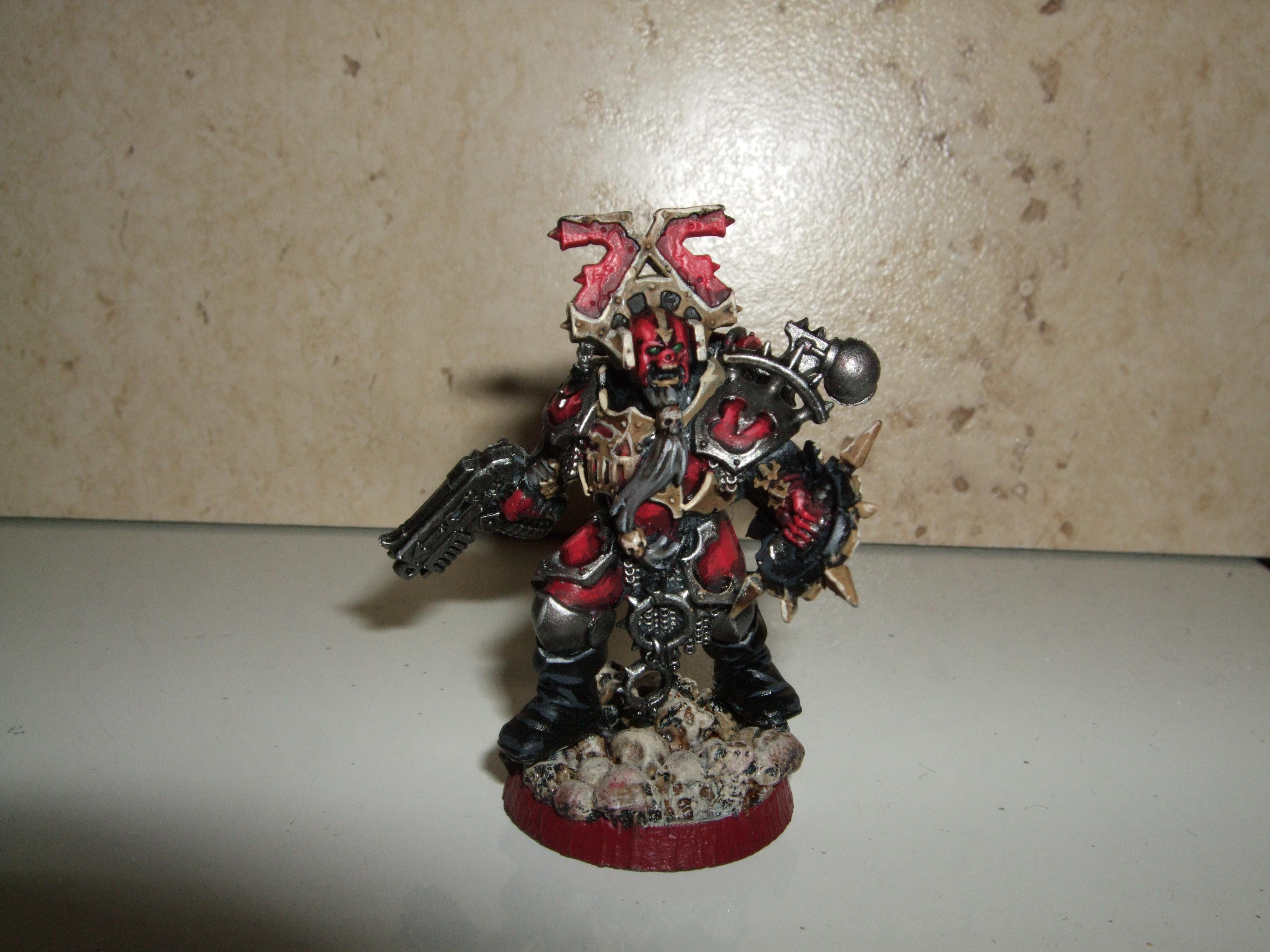 Berserkers, Chaos Space Marines, Chosen, Conversion, Khorne, Red