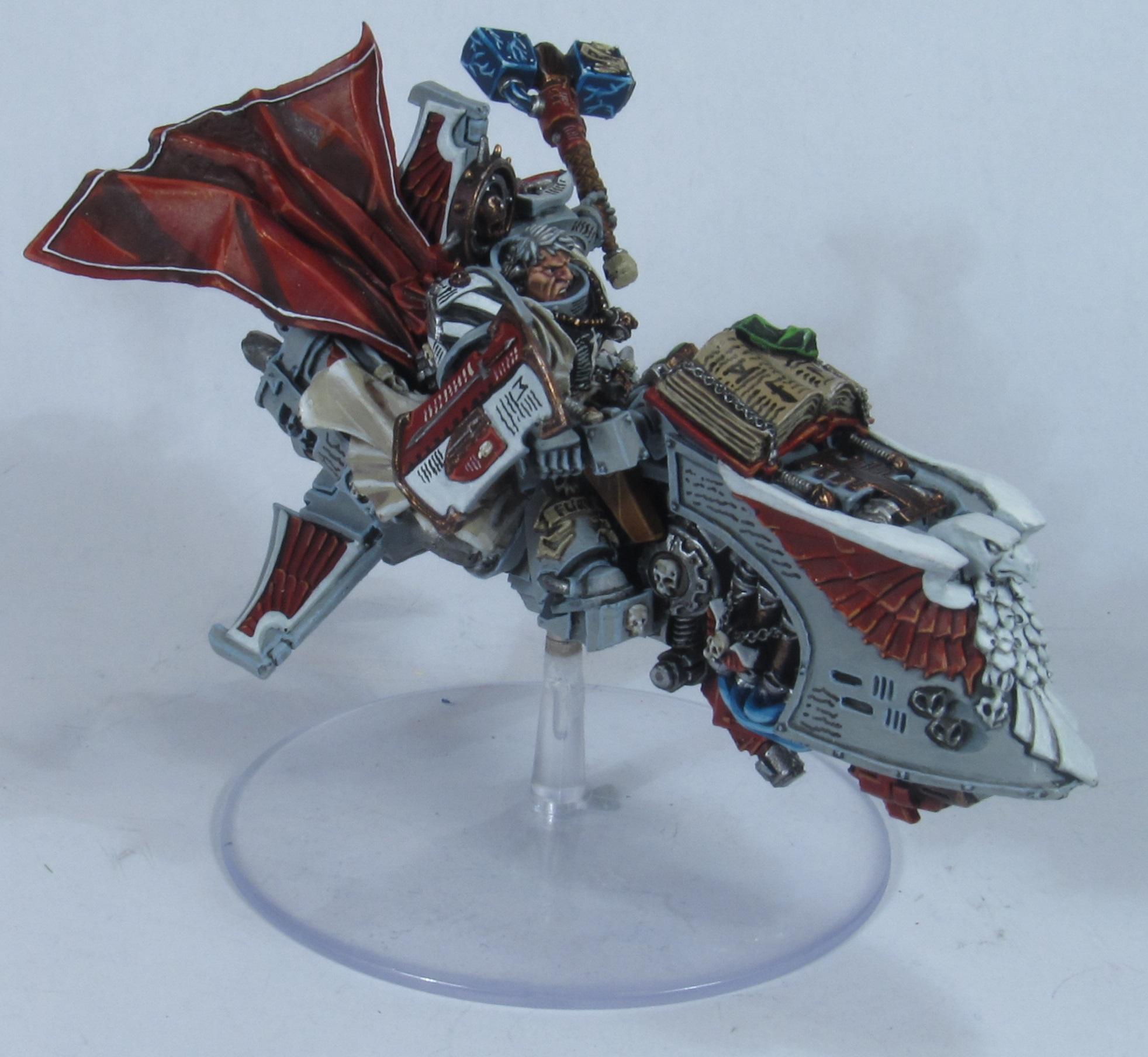 Chapter Master on Bike Front Right