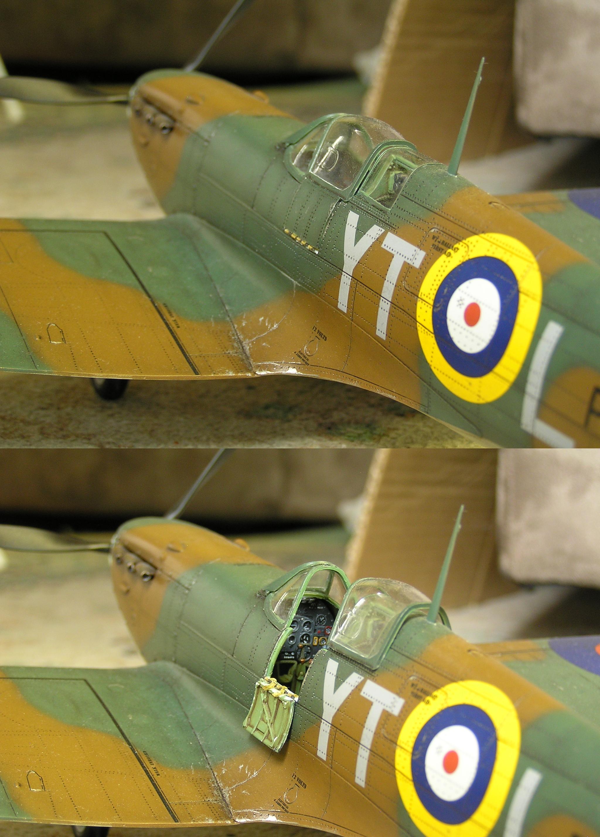 Spitfire door hinge