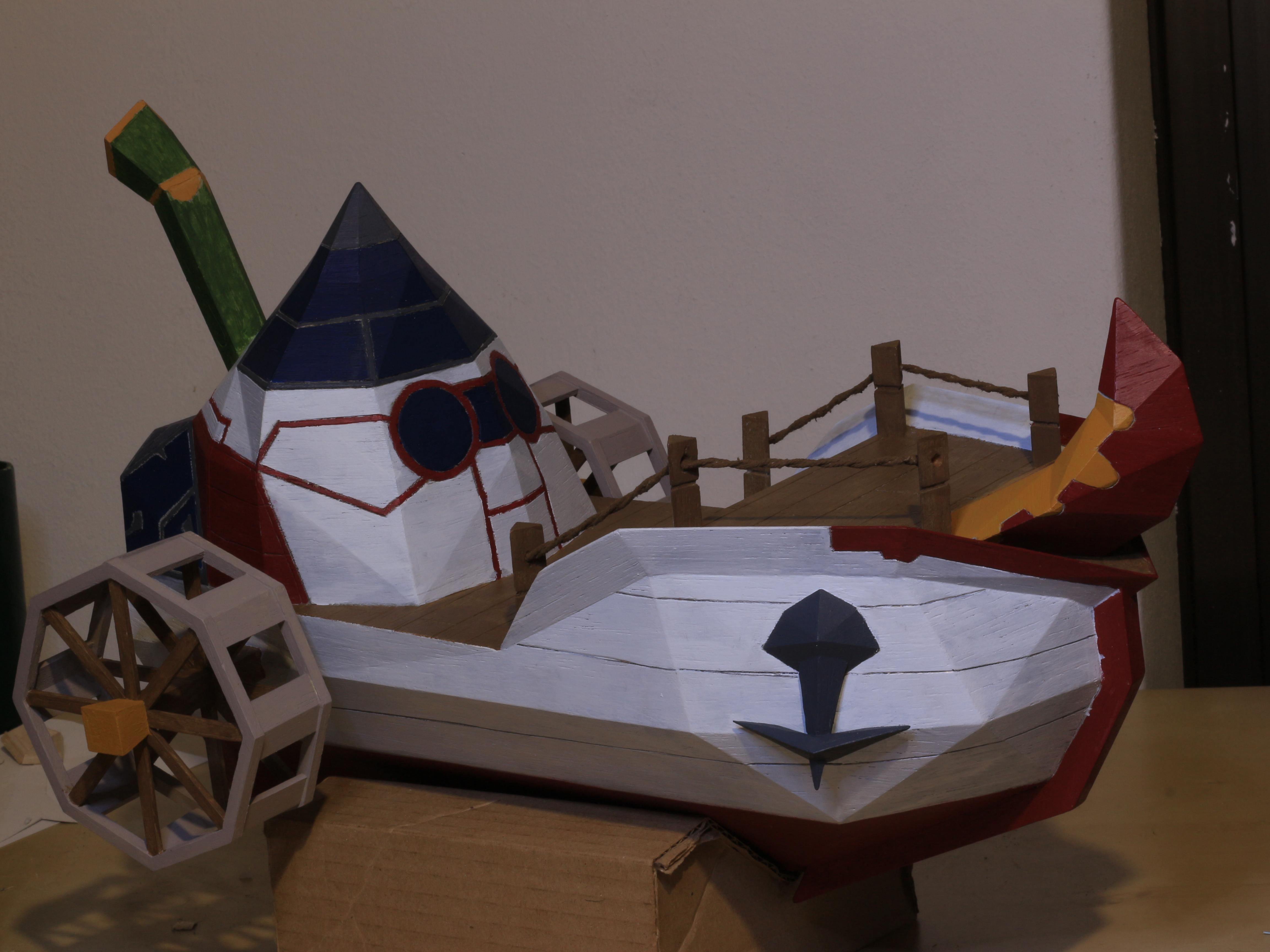 Zelda Boat Phantom Hourglass