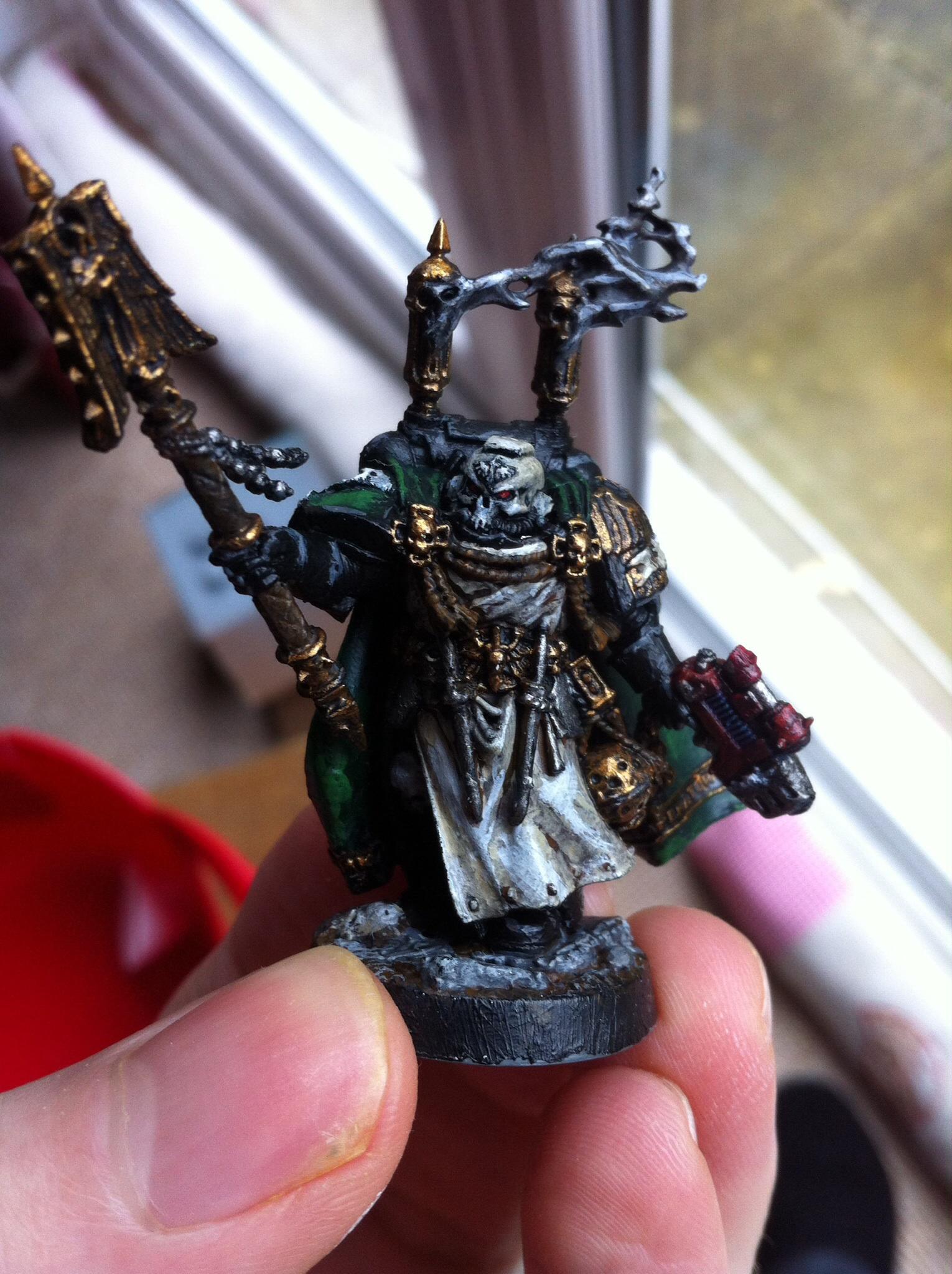 Chaplain, Dark Angels, Imperial, Imperium, Interrogator-chaplain, Lbsf, Limited Edition, Mankind, Seraphicus, Space, Space Marines, Warhammer 40,000