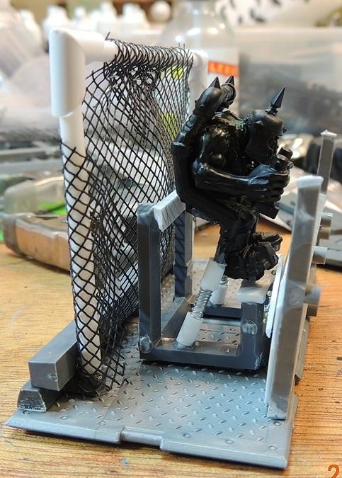 Wip Ork Trukk, Main Cab w/ Driver WIP