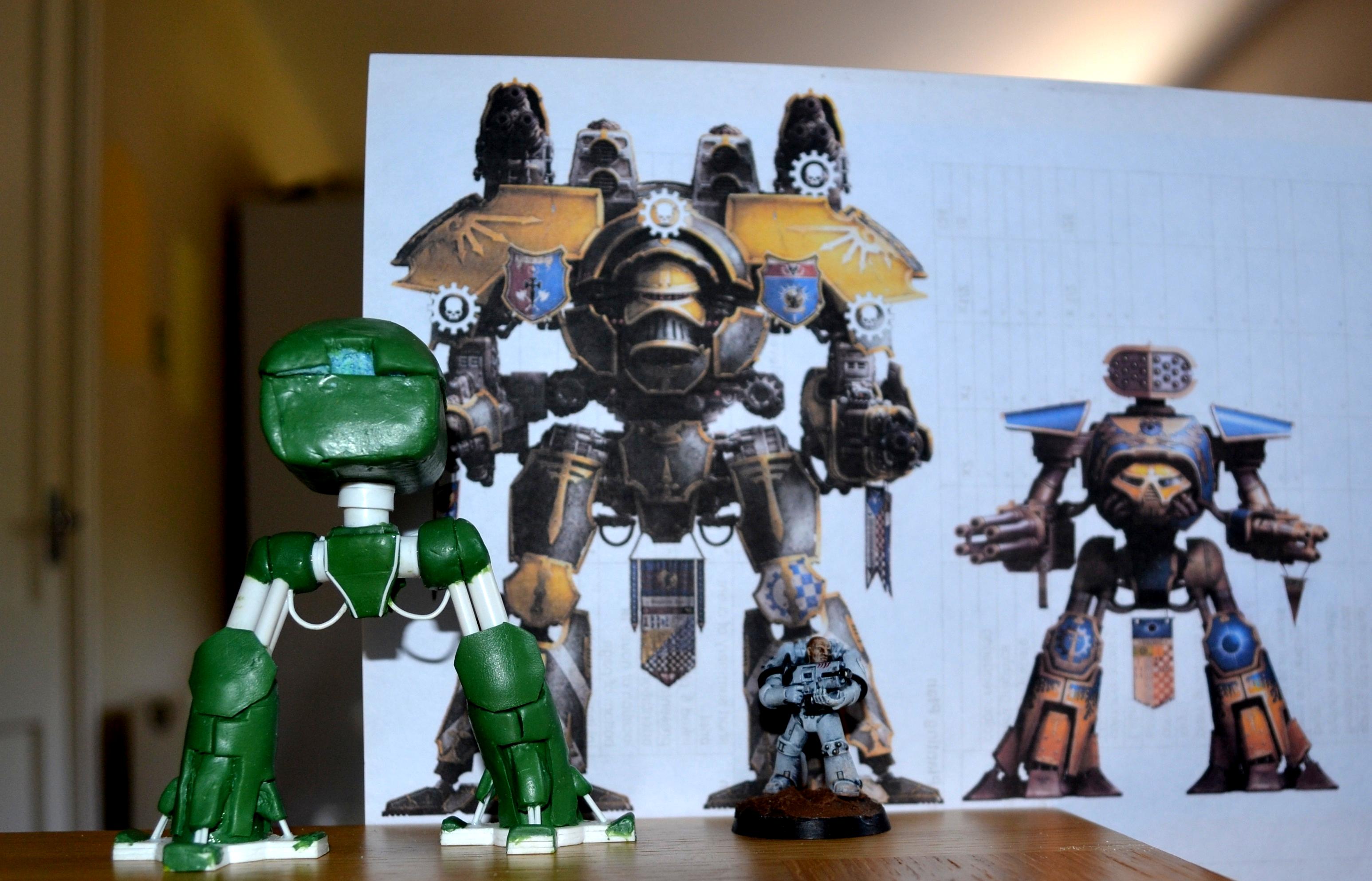 Custom, Epic, Imperial, Reaver, Scratch, Titan, Warhammer 40,000, Warlord