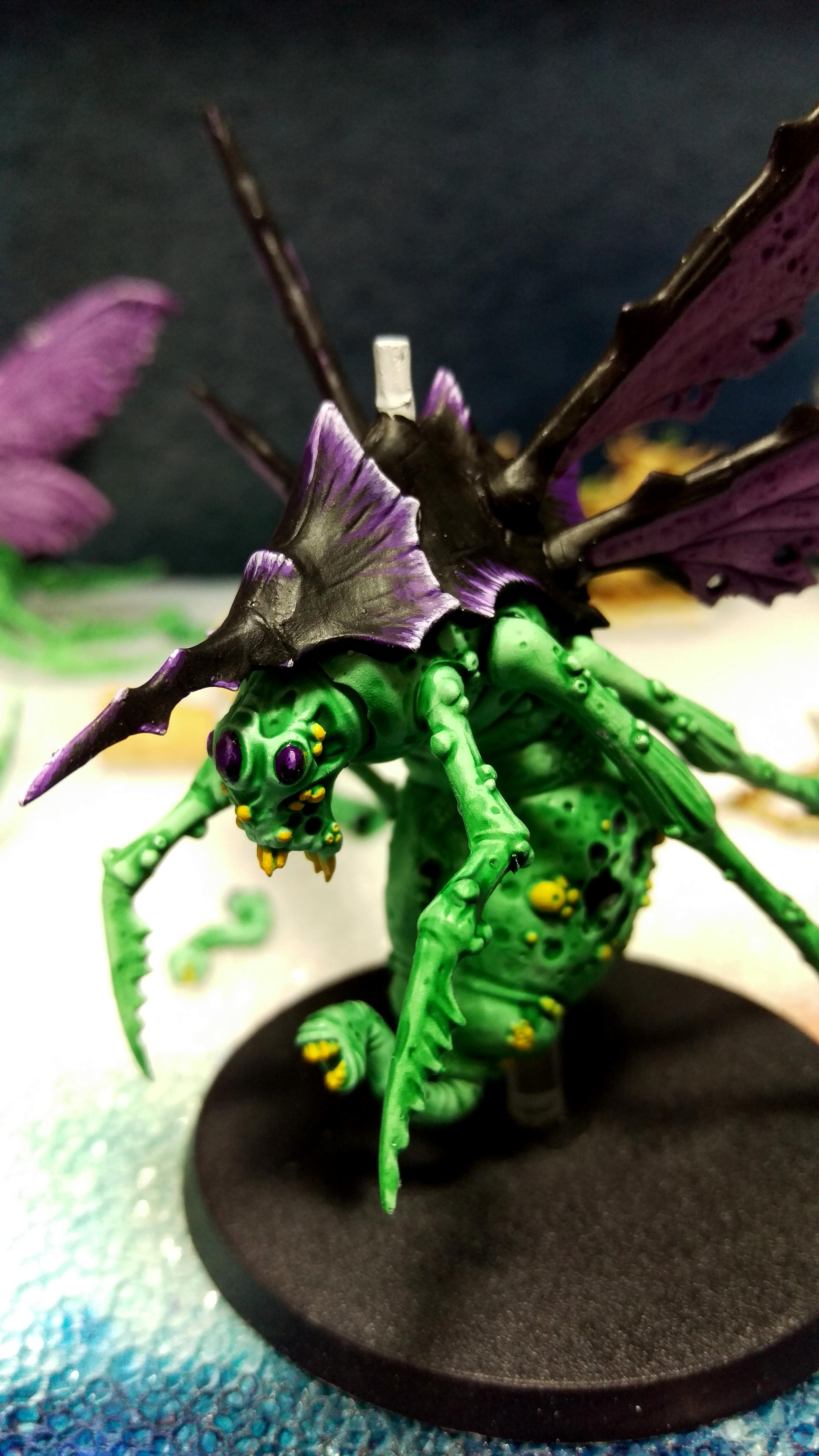 Cd, Chaos, Daemons, Drone, Nurgle, Plague Drone, Work In Progress