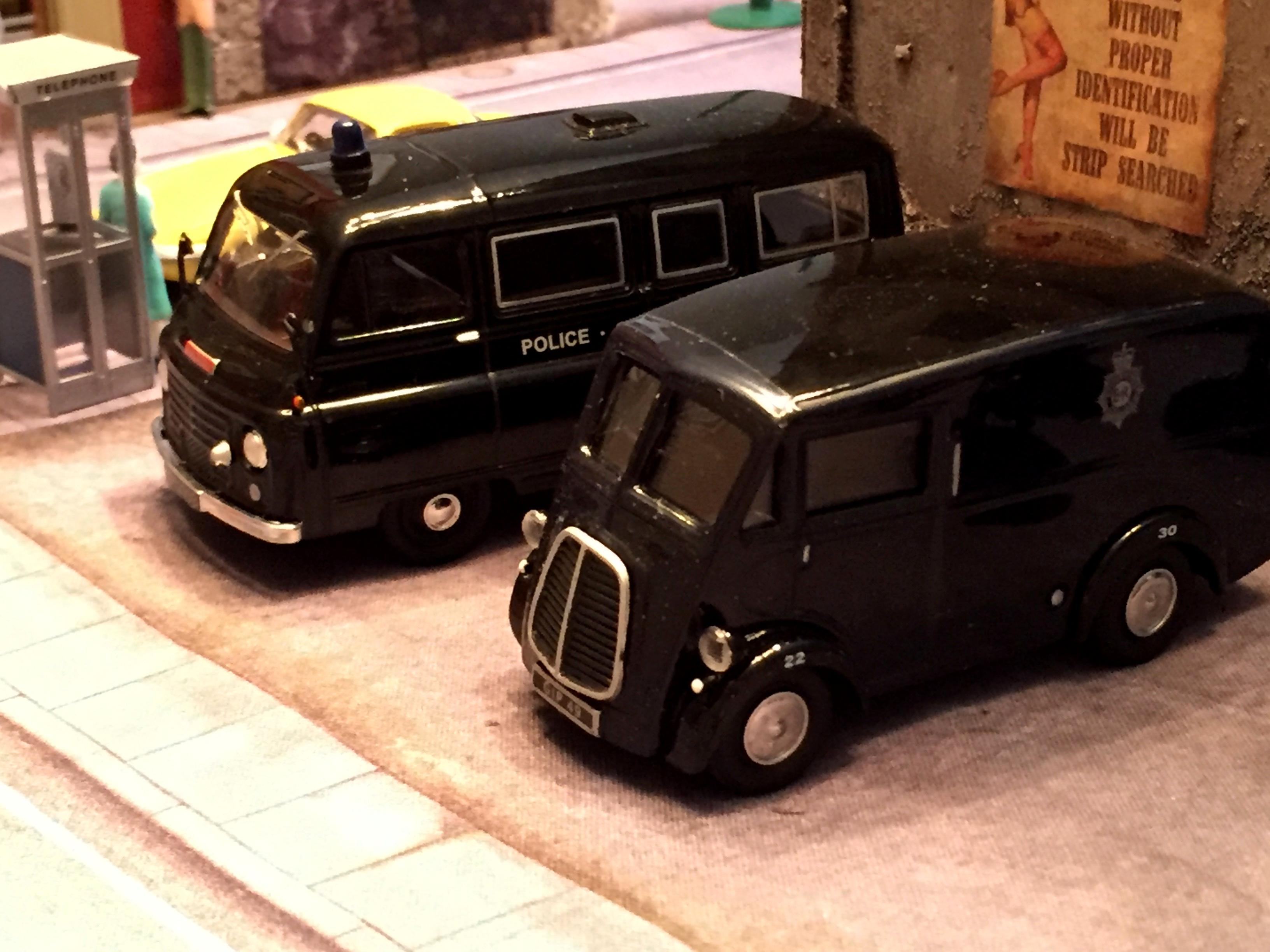 Cars, Civilian, Dr Who, Police, Truck, Van