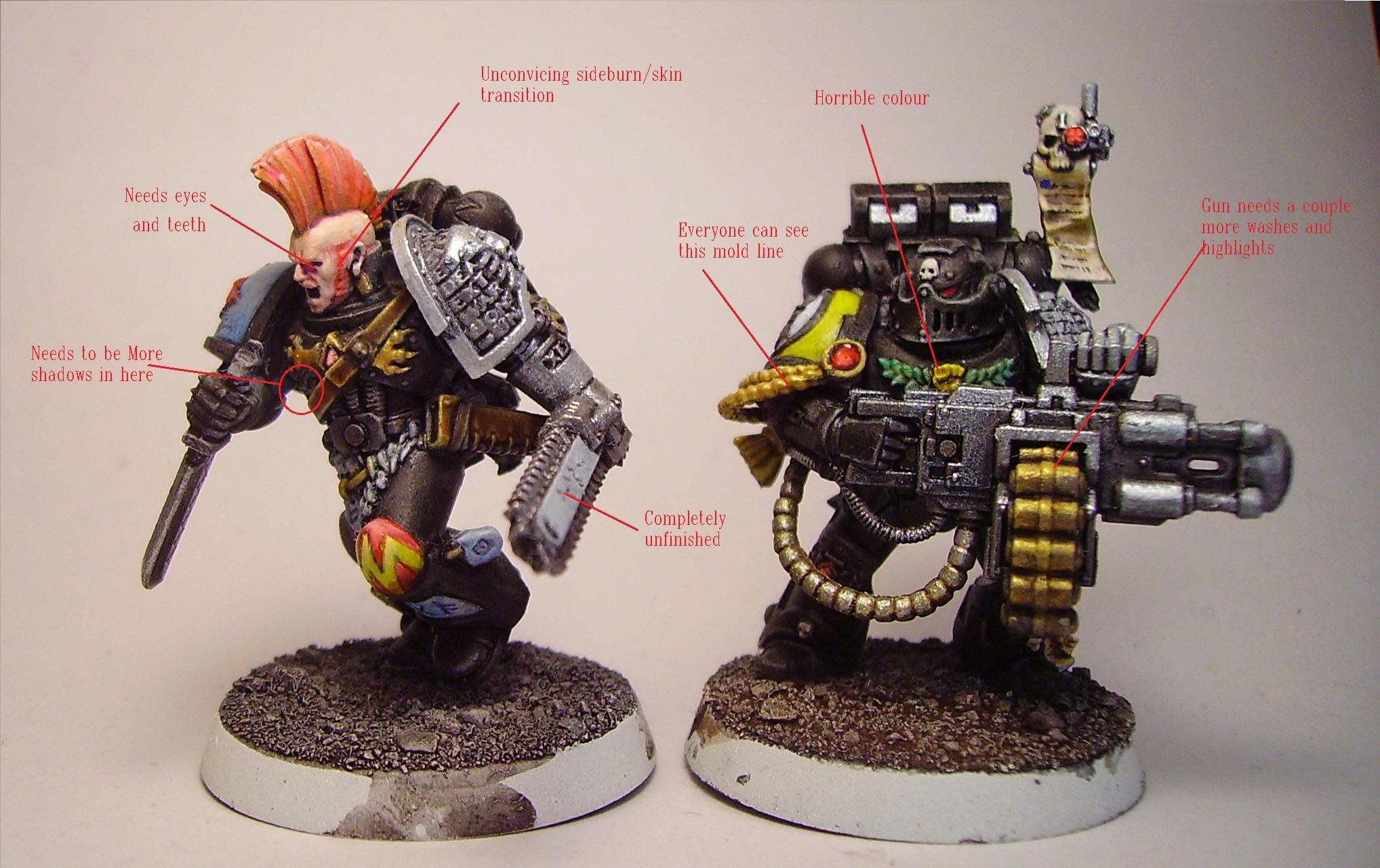 Death Watch, Space Marines