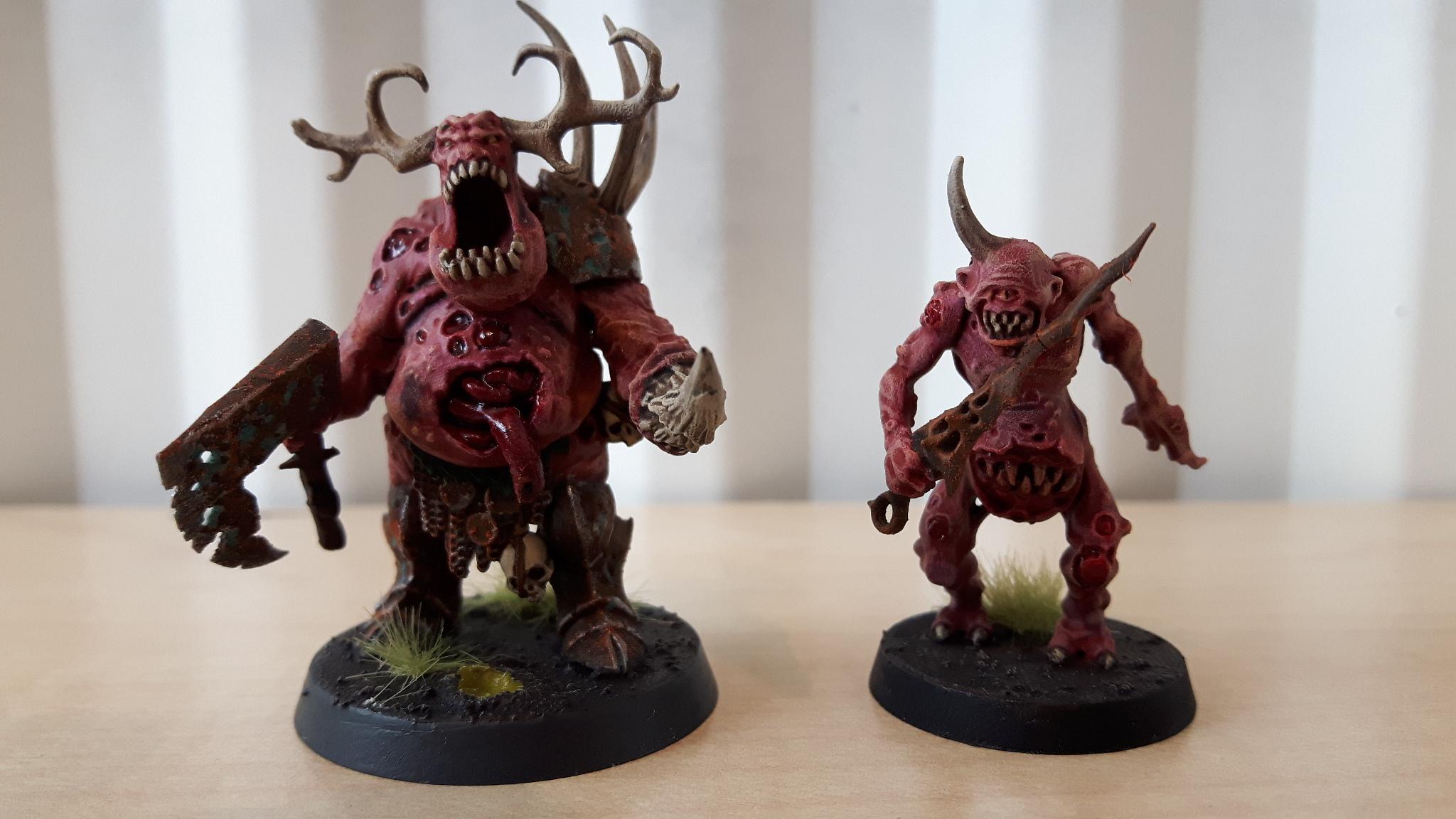 Conversion, Herald, Nurgle, Plaguebearers, Rust