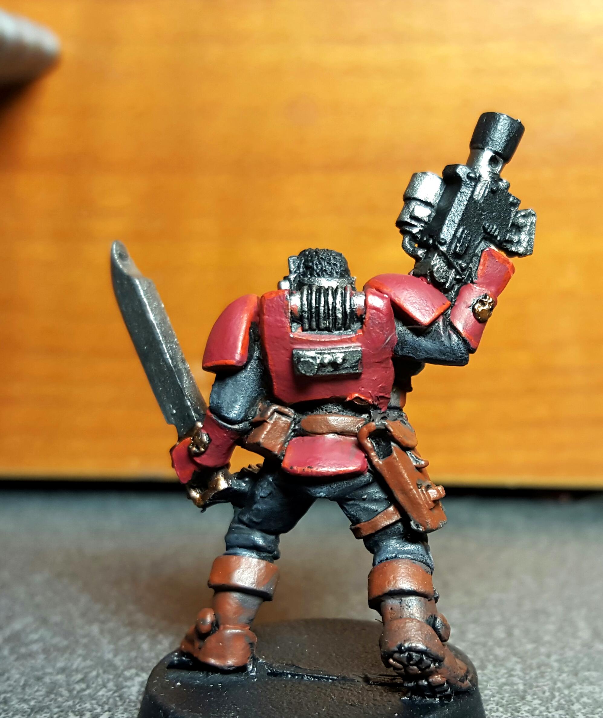 Blood Angels, Bolt Pistol, Grail Wardens, Scouts