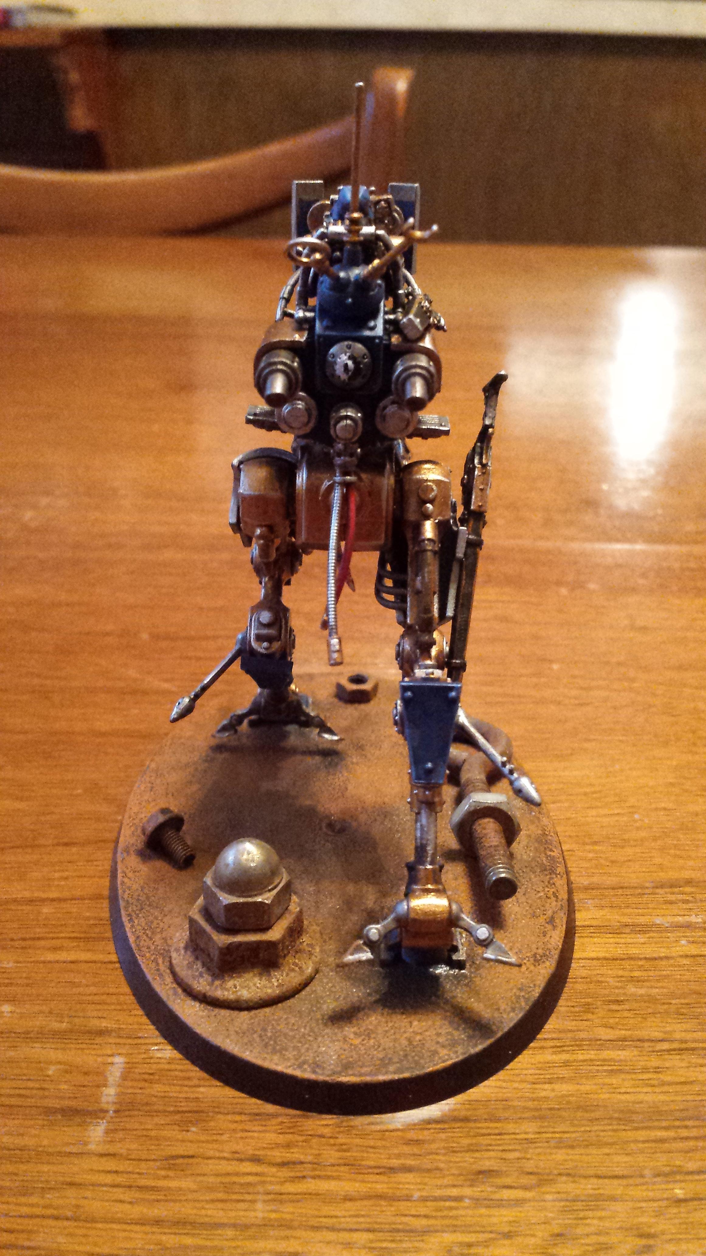 Autocannon, Ballistarius, Blue, Ironstrider, Konor, Skitarii
