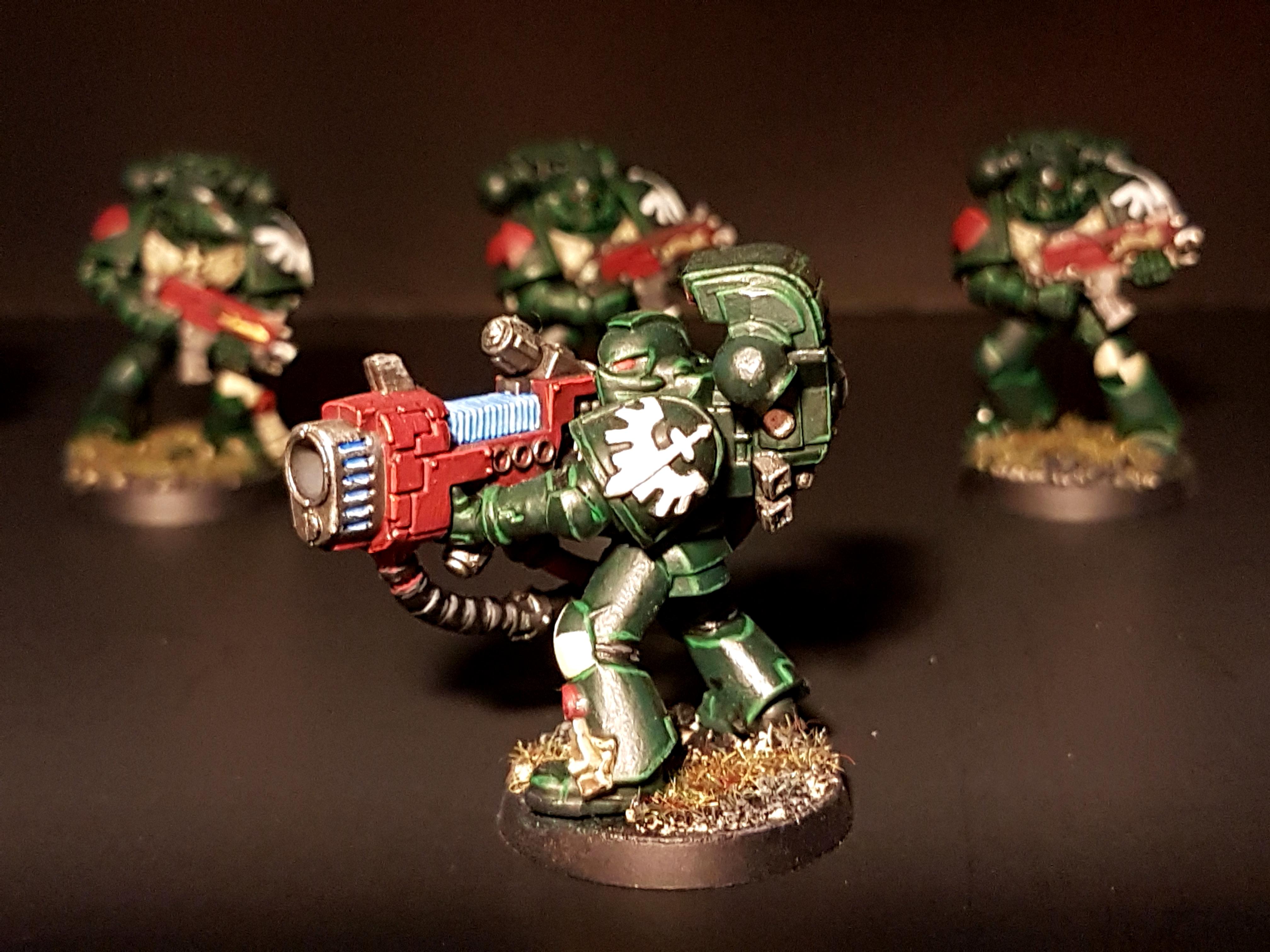 Belial, Chaos, Company Master, Dark Angels, Deathwing, Librairian, Terminator Armor, Warhammer 40,000