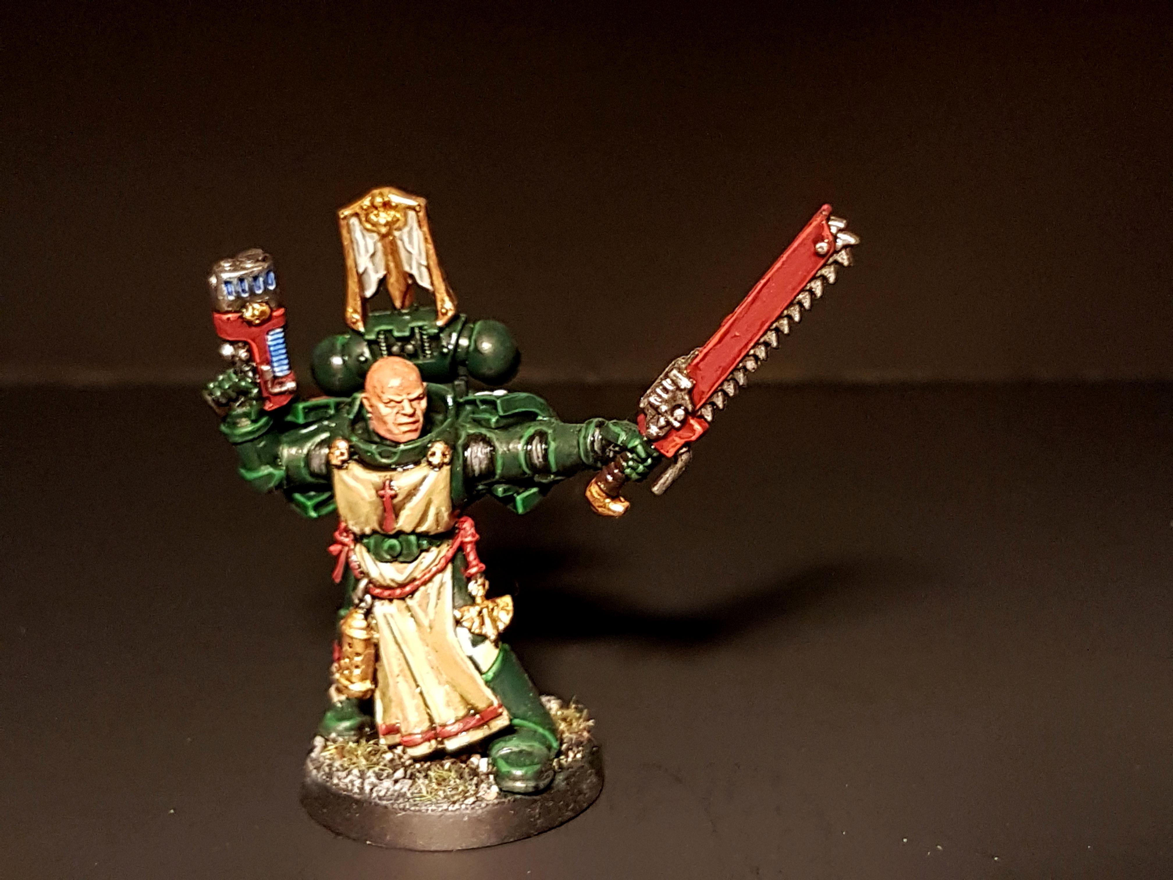 Belial, Chaos, Company Master, Dark Angels, Deathwing, Librairian, Terminator Armor, Warhammer 40,000
