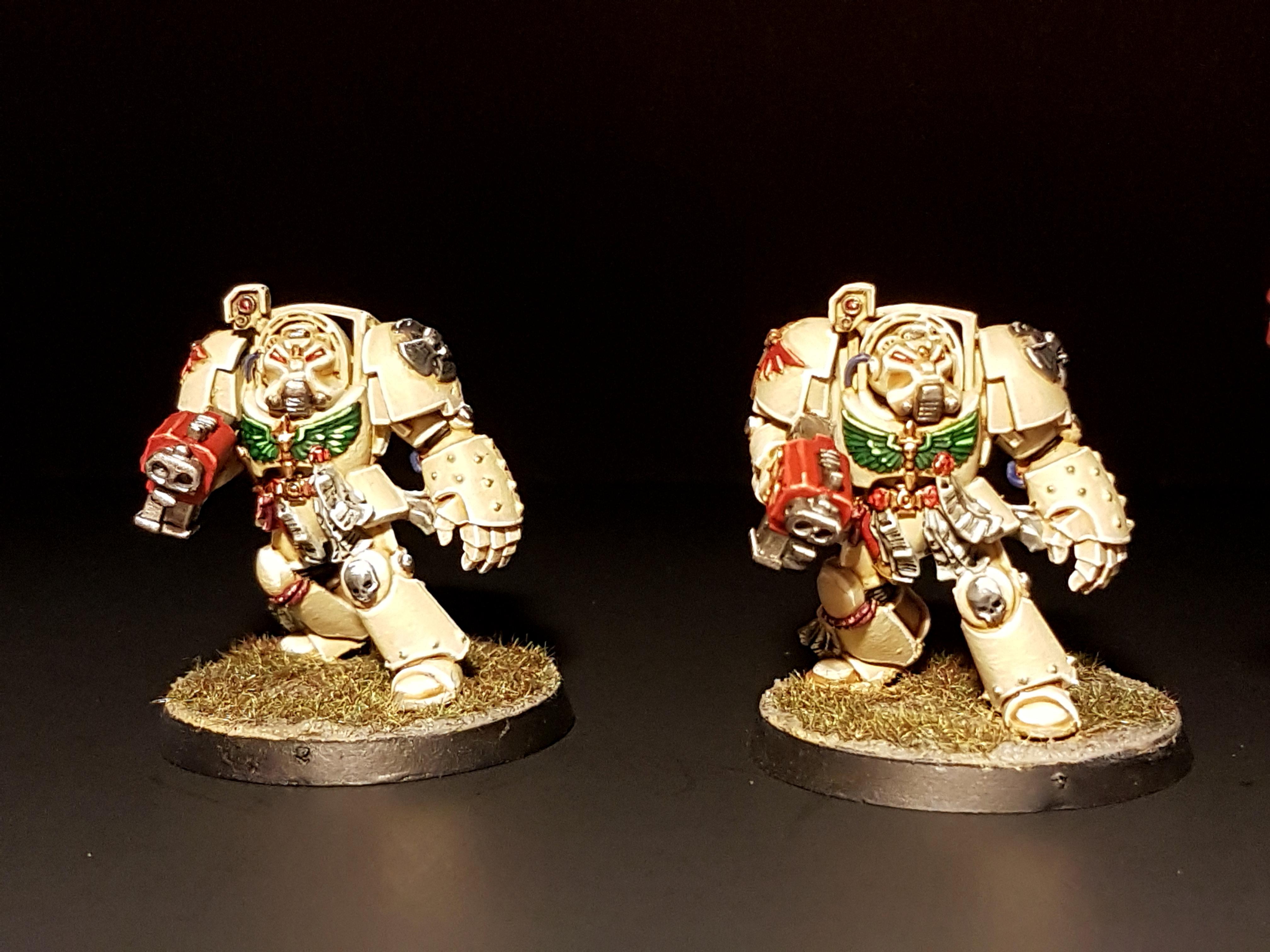 Belial, Chaos, Company Master, Dark Angels, Deathwing, Librairian, Terminator Armor, Warhammer 40,000