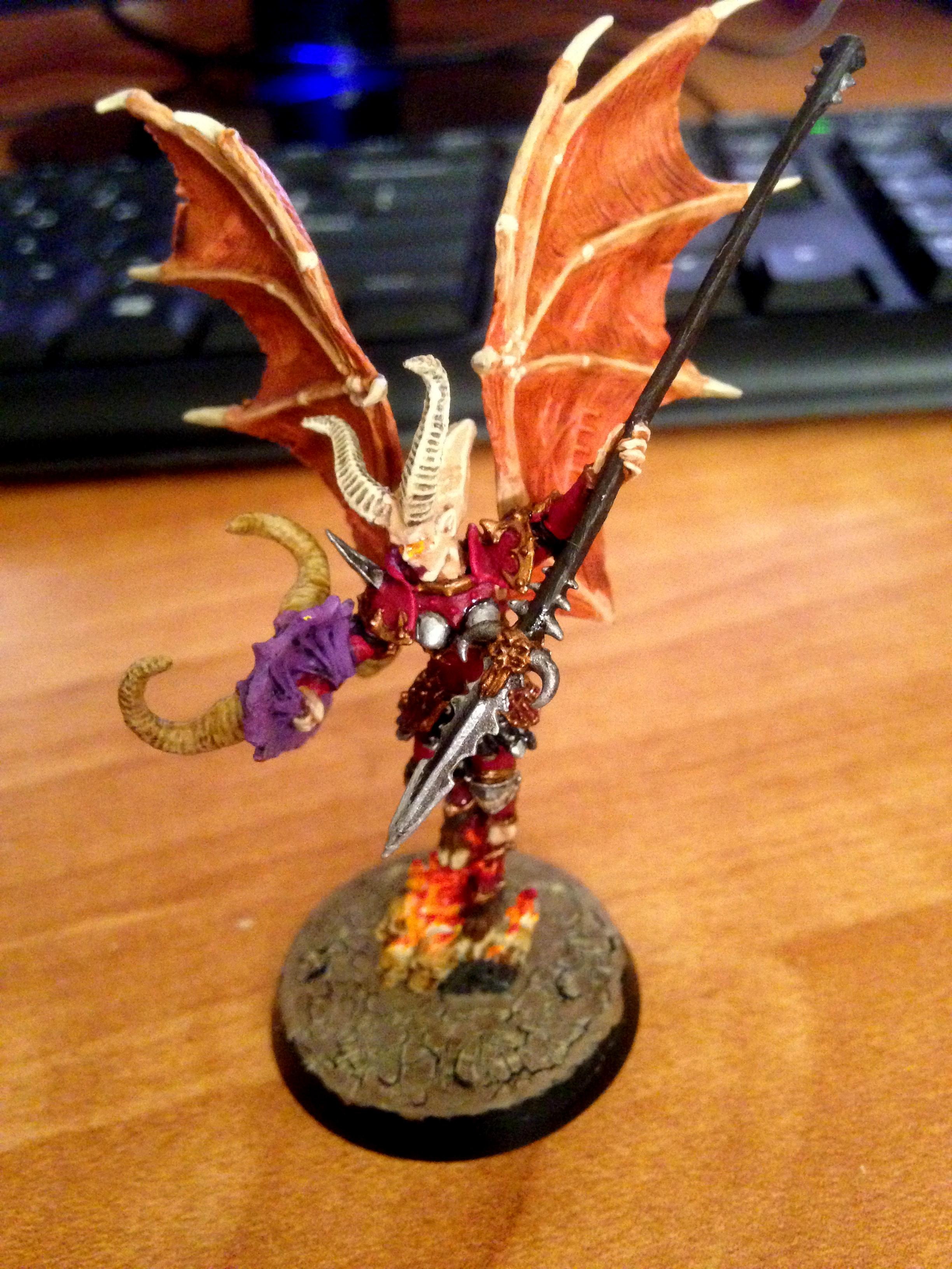 Khorne, Valkia, Valkia the Bloody Front Right