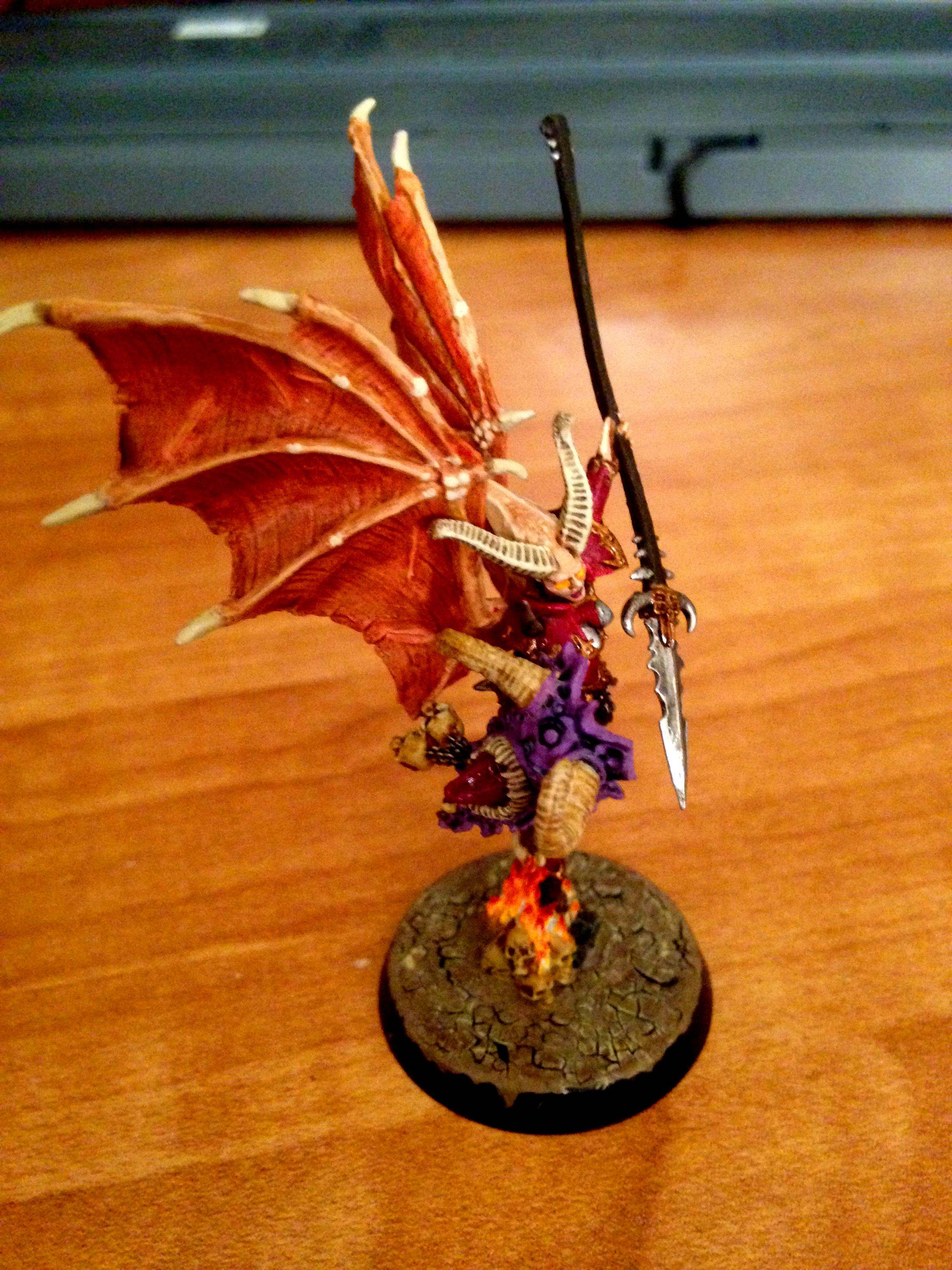 Khorne, Valkia, Valkia the Bloody Front Left