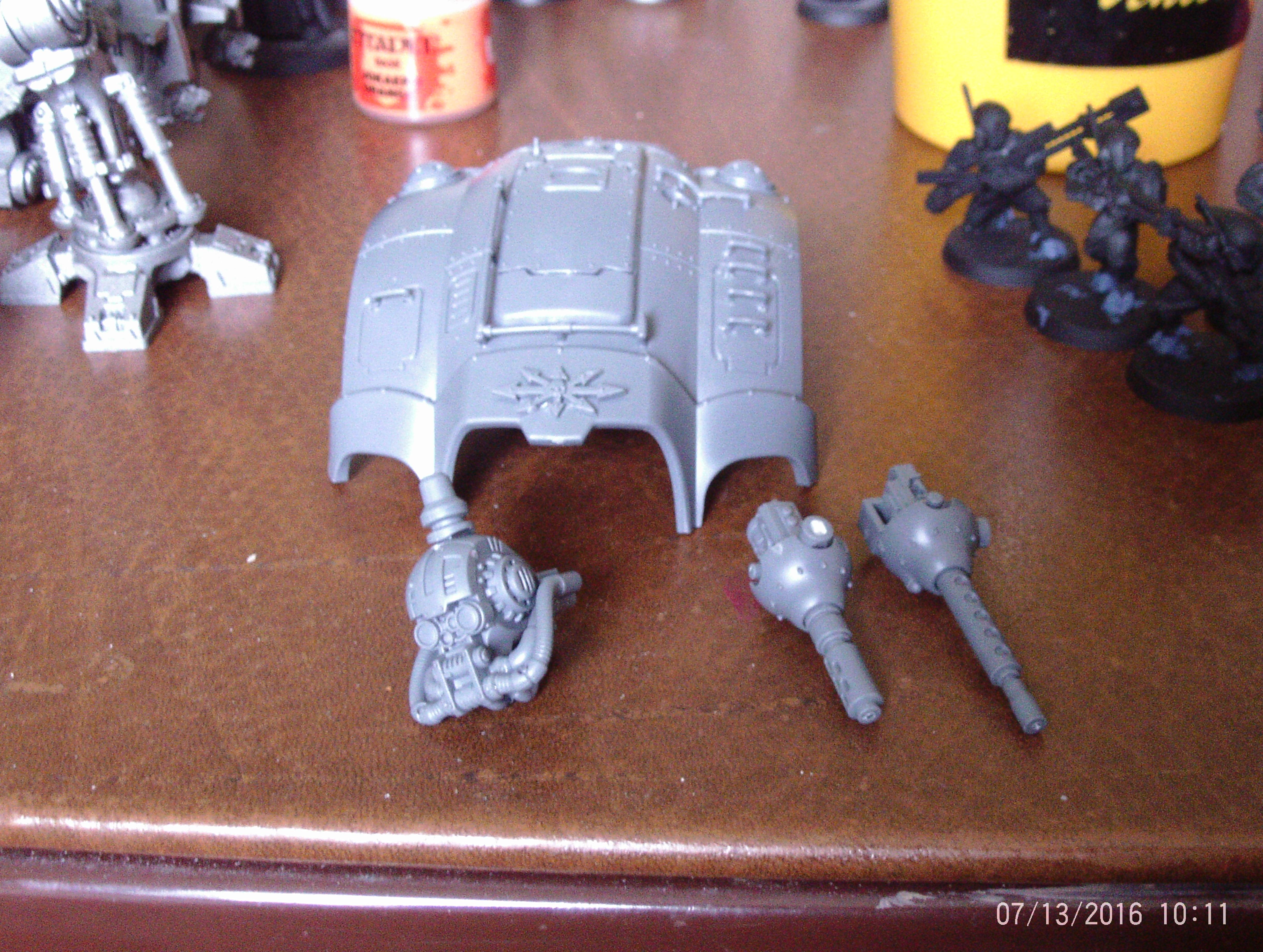 Pintle Weapons, Carapace and Head Assembled