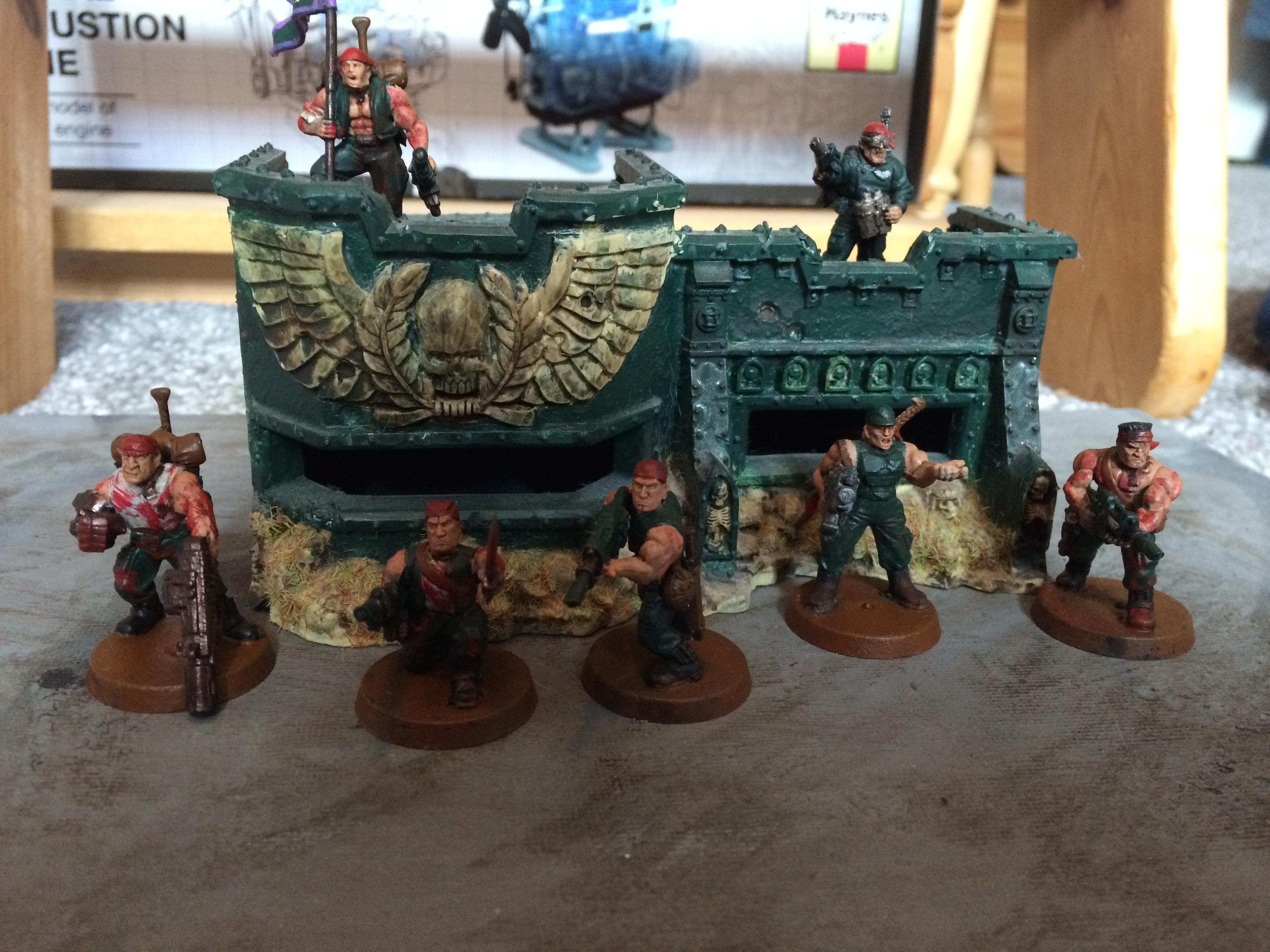 Bunker, Catachans, Imperial Guard, Warhammer 40,000