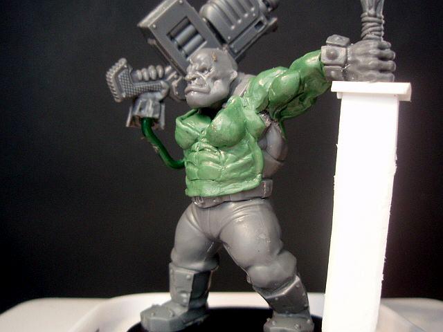 Astra Militarum, Bodyguard, Imperial Guard, Nork Deddog, Ogrynns, Sculpting