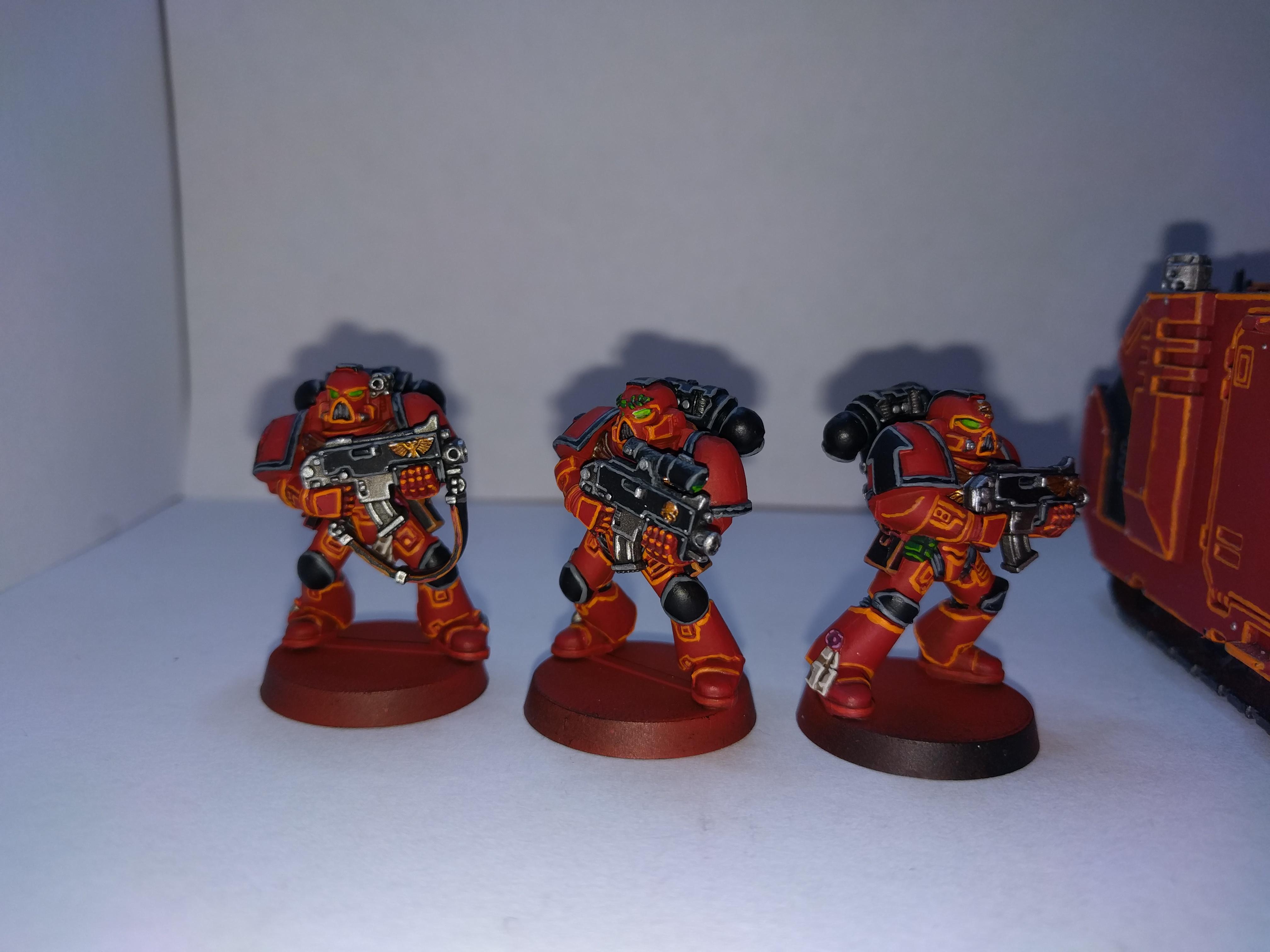 Angels Encarmine, Warhammer 40,000