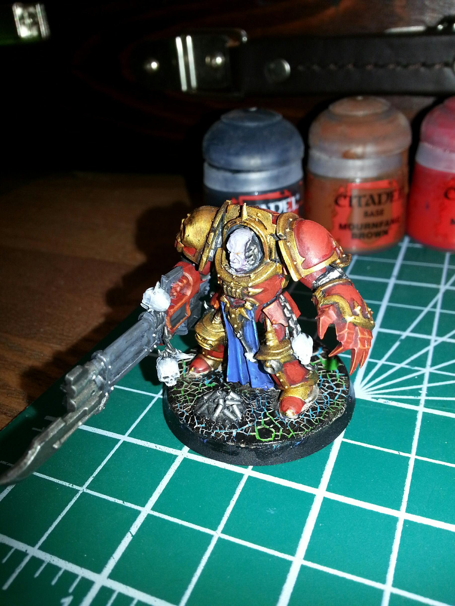 Chaos, Chaos Space Marines, Crimson Slaughter, Space Marines, Terminator Armor