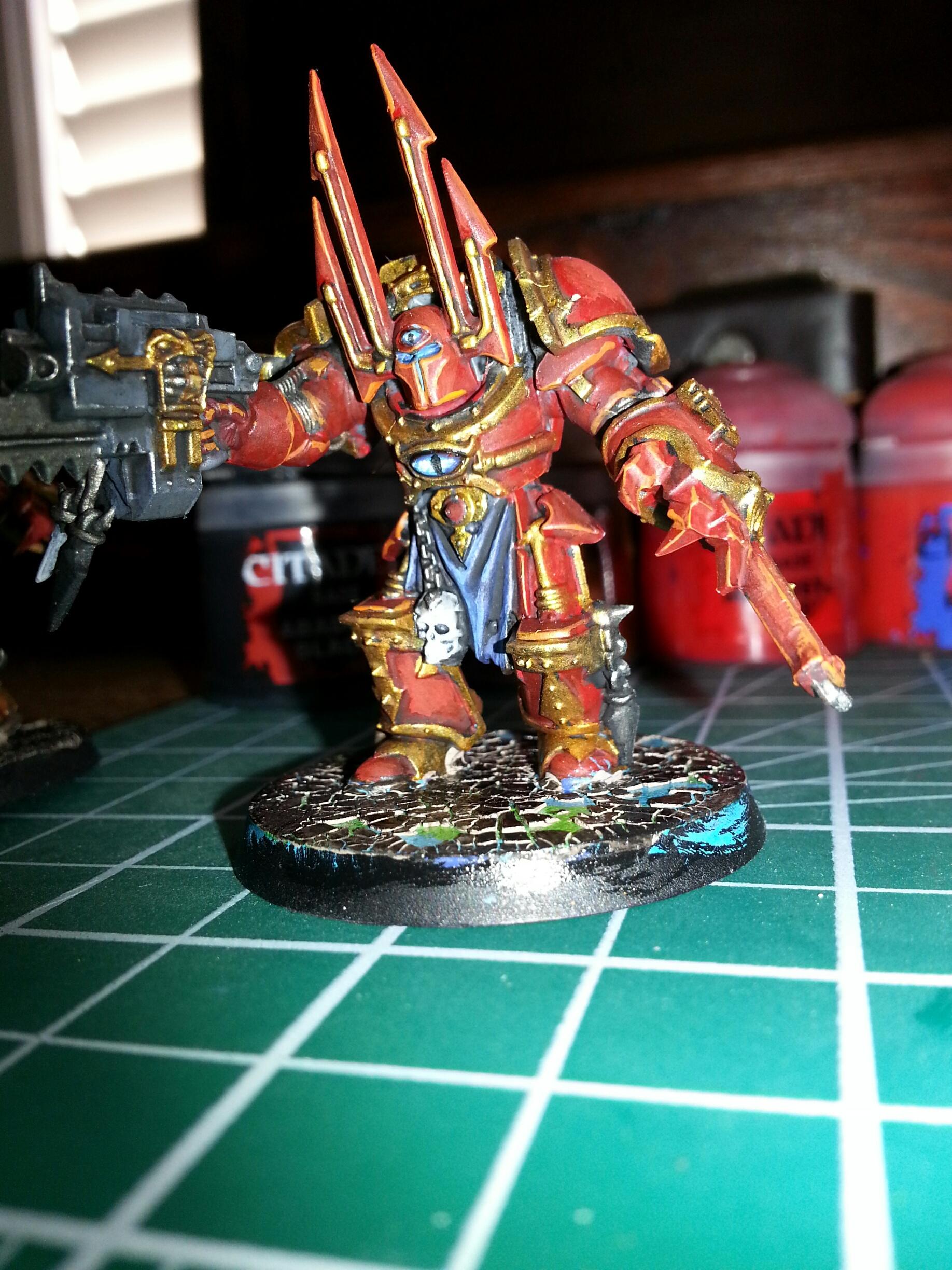 Chaos, Chaos Space Marines, Crimson Slaughter, Space Marines, Terminator Armor
