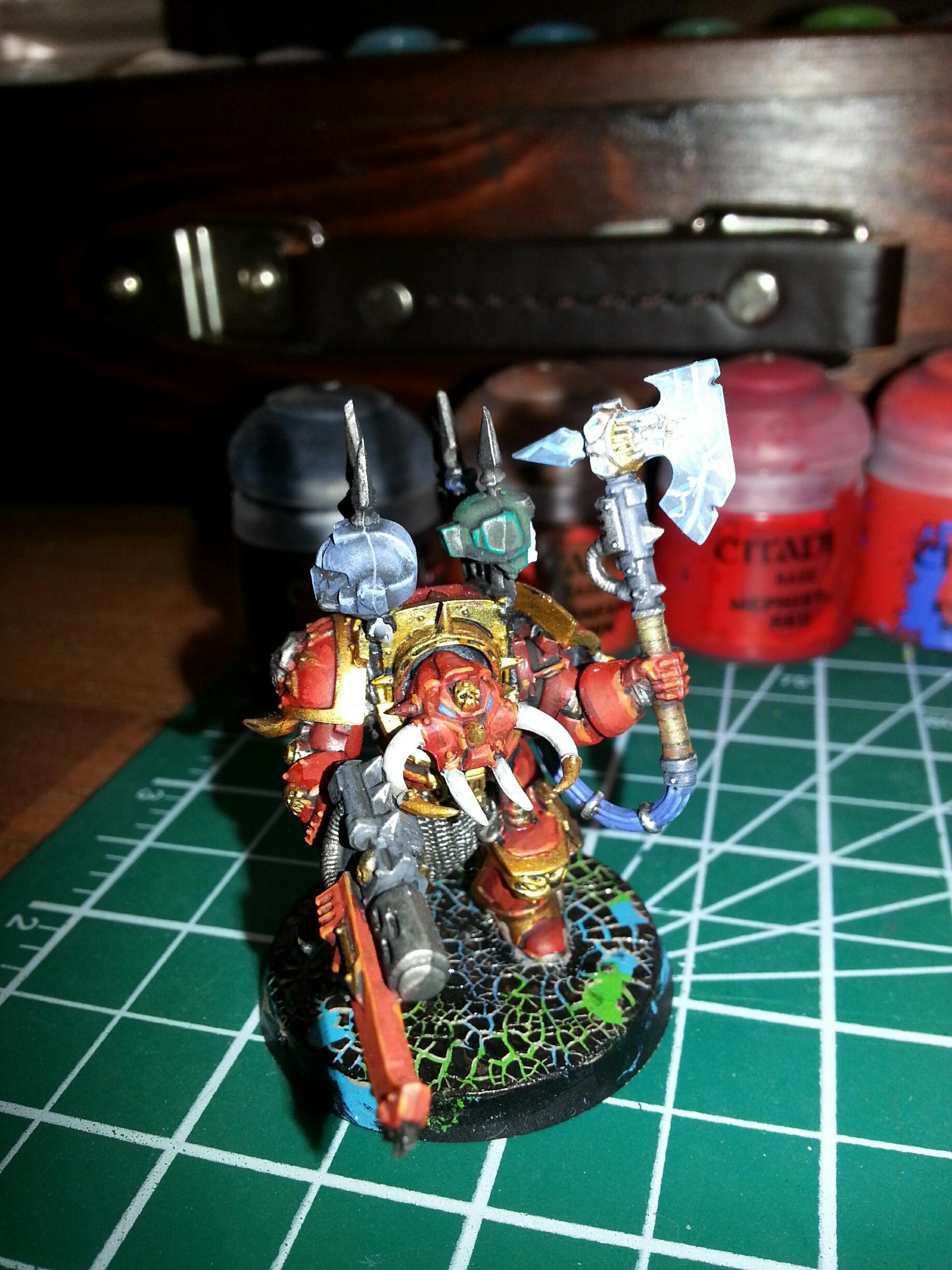 Chaos, Chaos Space Marines, Crimson Slaughter, Space Marines, Terminator Armor
