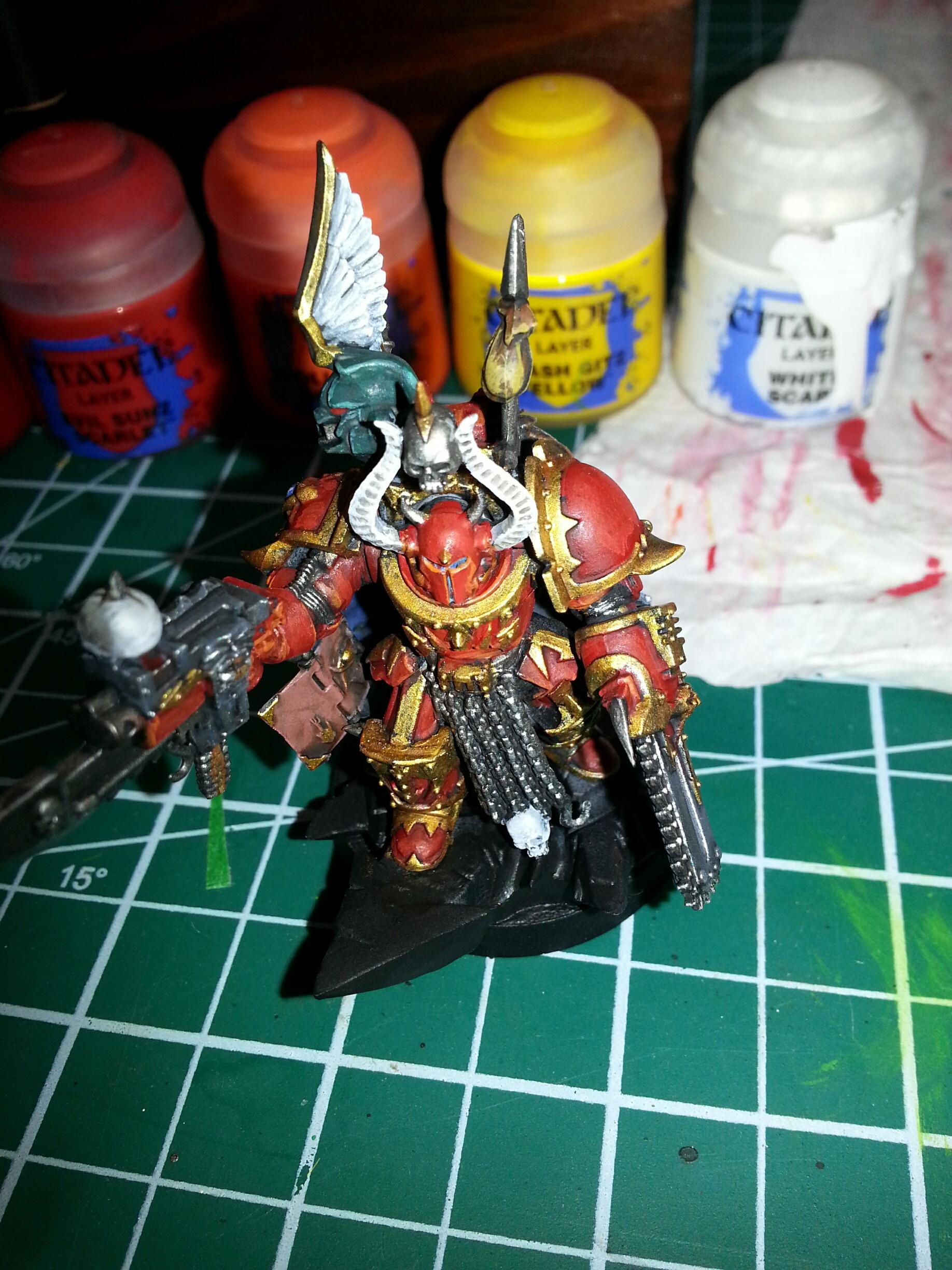 Chaos, Chaos Space Marines, Lord, Terminator Armor