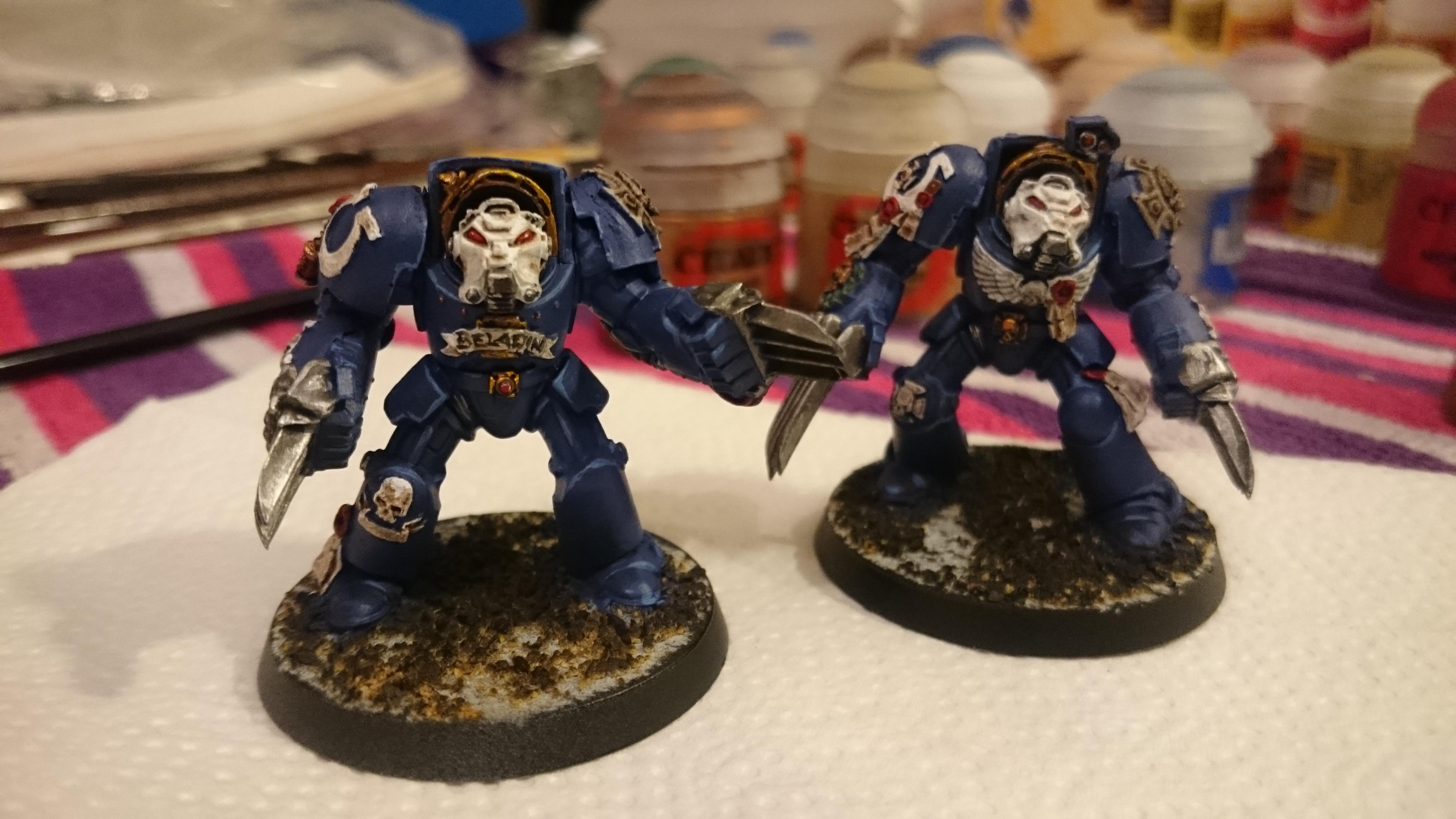 Space Marines, Terminator Armor, Warhammer 40,000