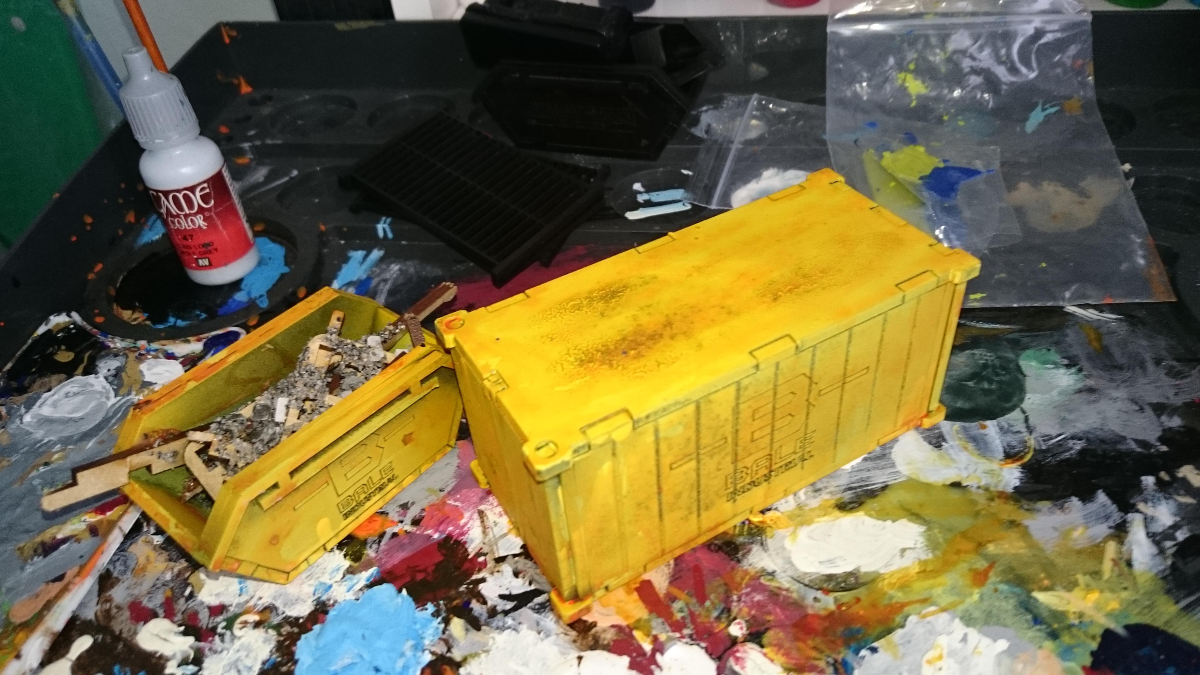 Terrain, rubble test