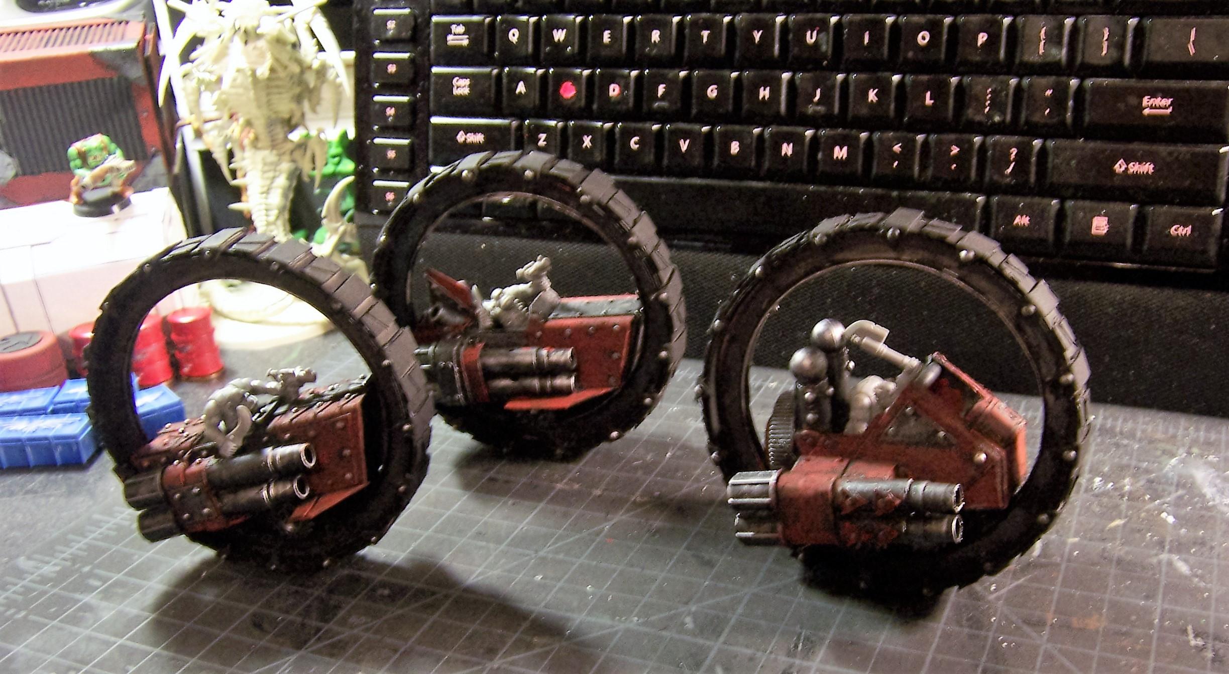 Ork Monowheel Bikes WIP