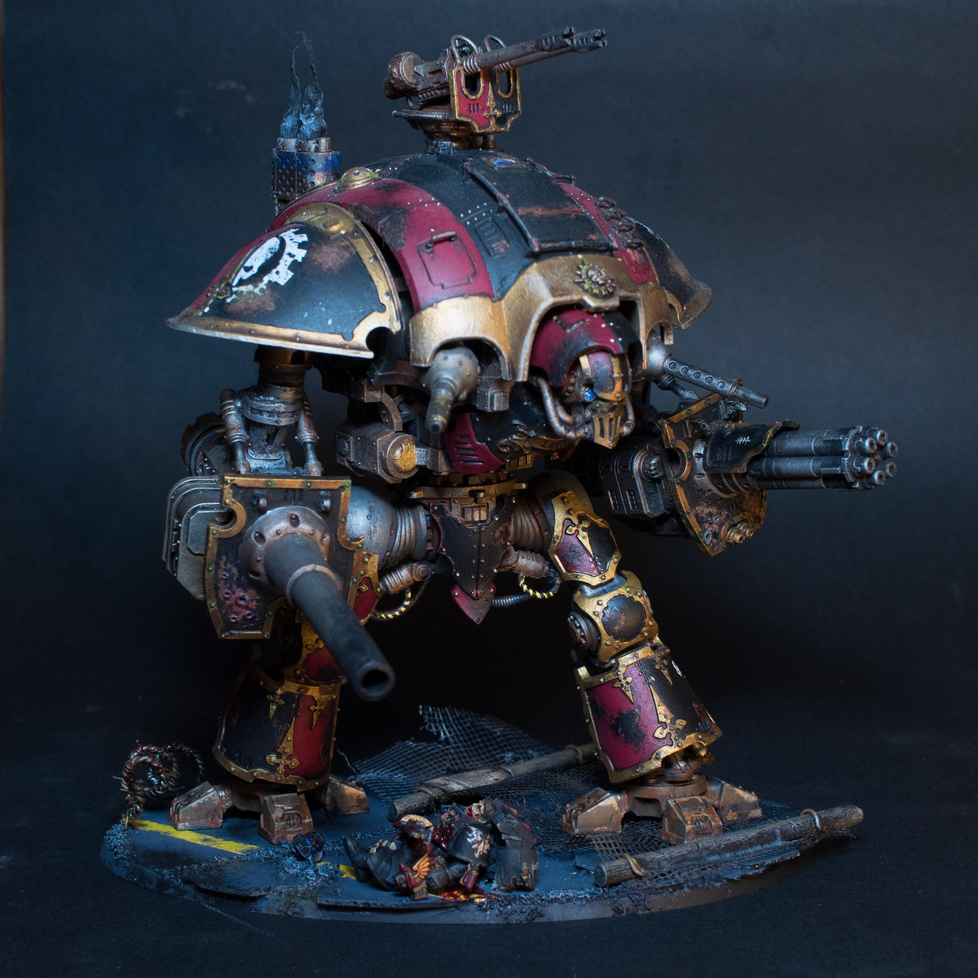 Rapid-fire Battlecannon, Twin Icarus Autocannon and Avenger Gatling Cannon