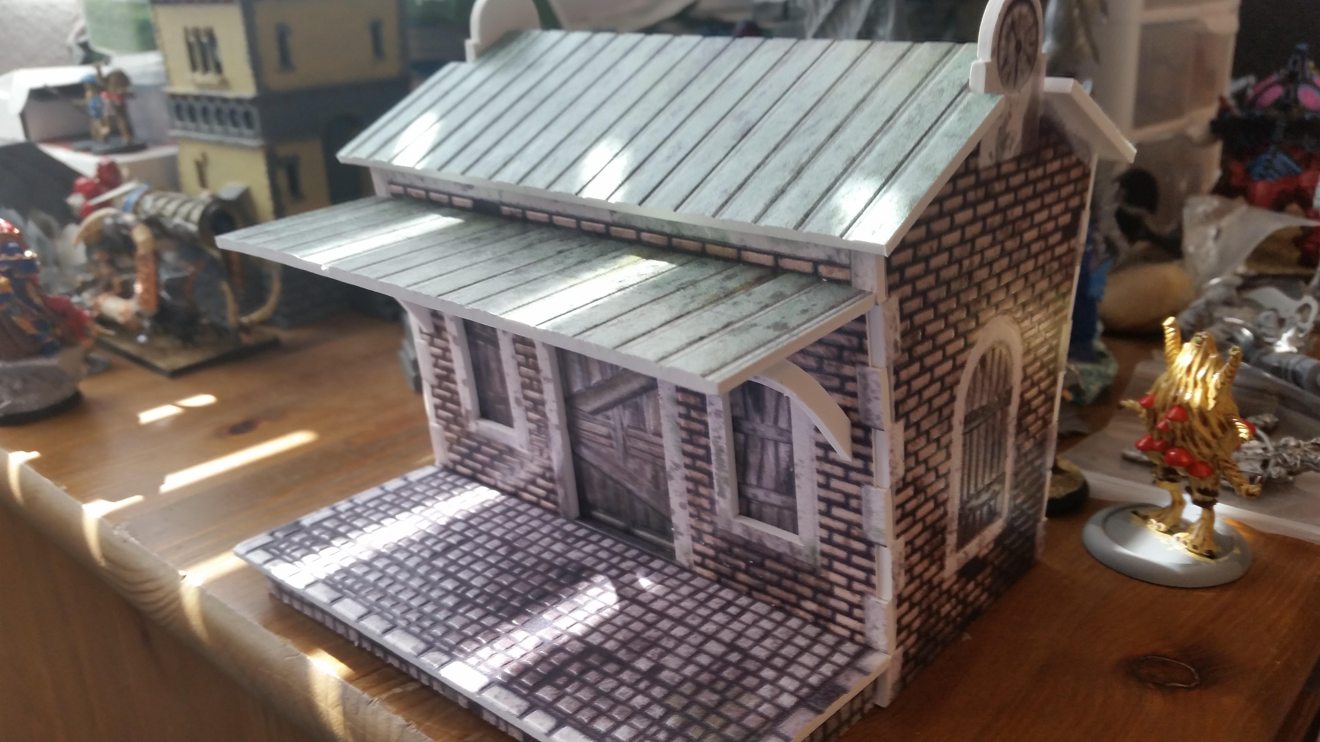 Plastcraft Malifaux Train stop