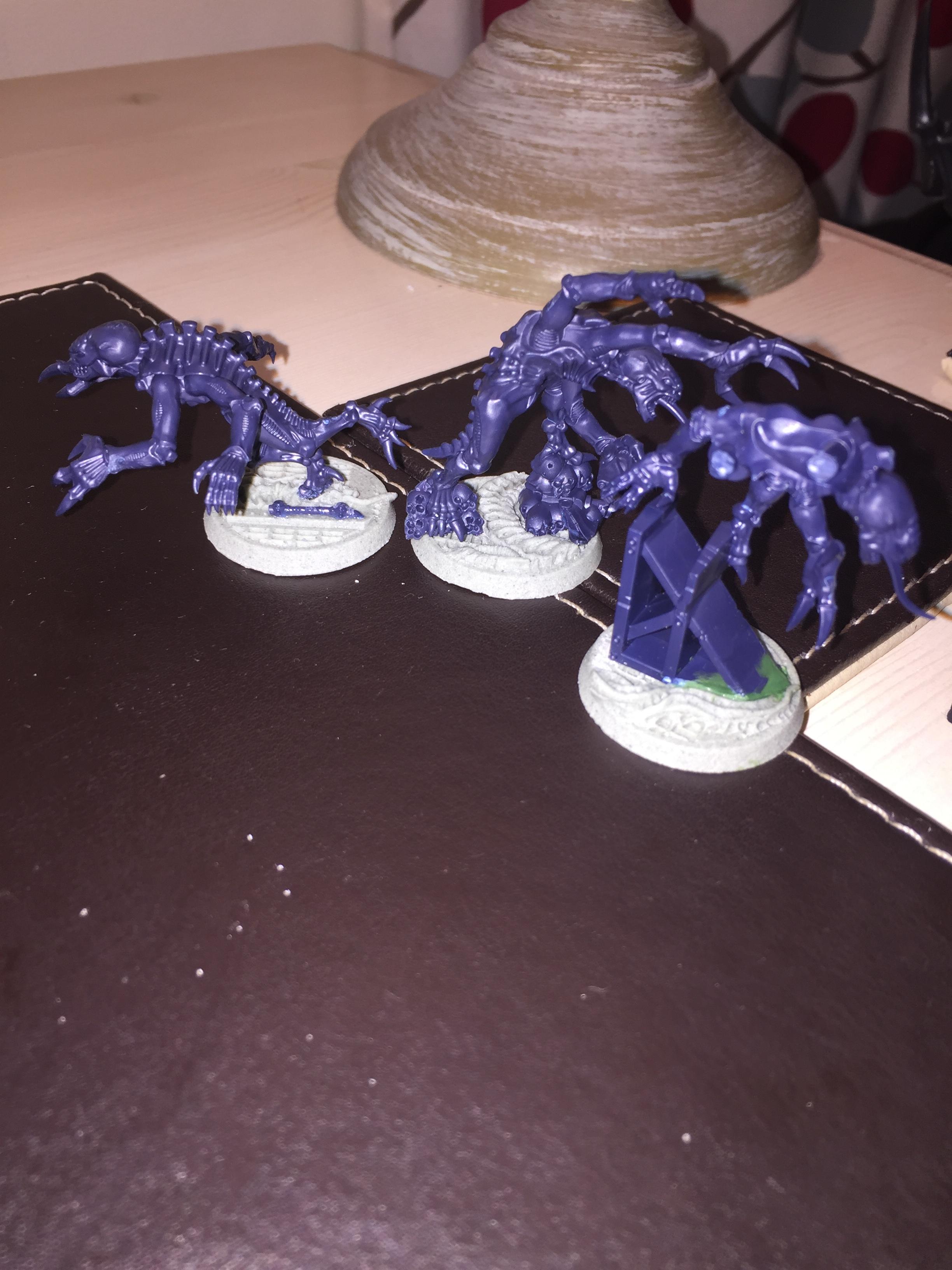 First three Space Hulk Genestealers