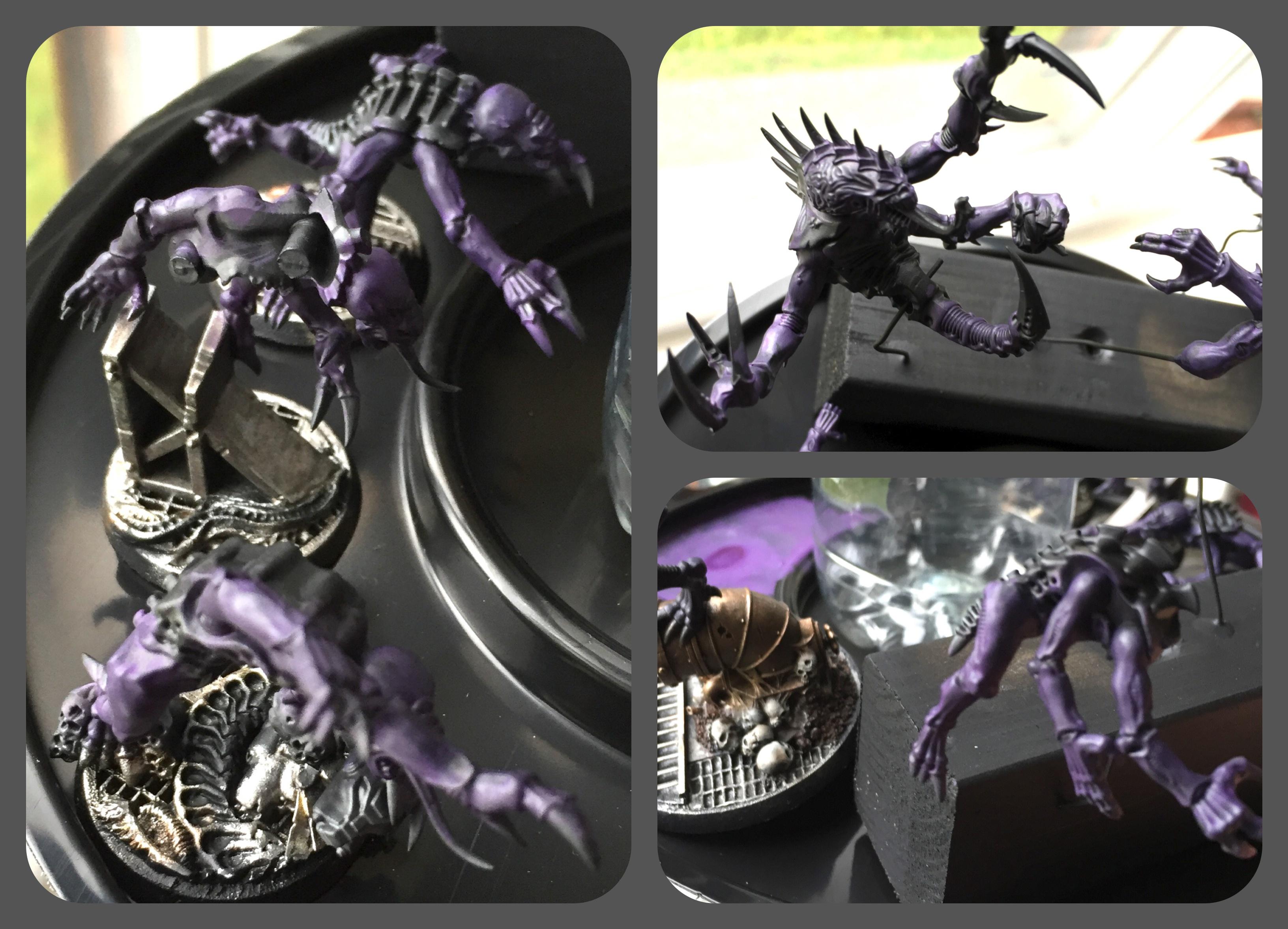 Purples are started on the Patriarch and Genestealers