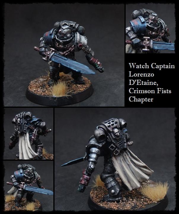 Captain, Deathwatch, Space Marines, Warhammer 40,000, Watch Captain