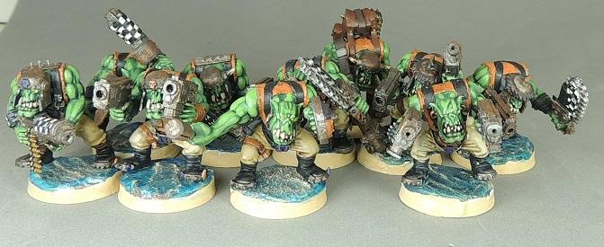 Ork Boyz Whole Group