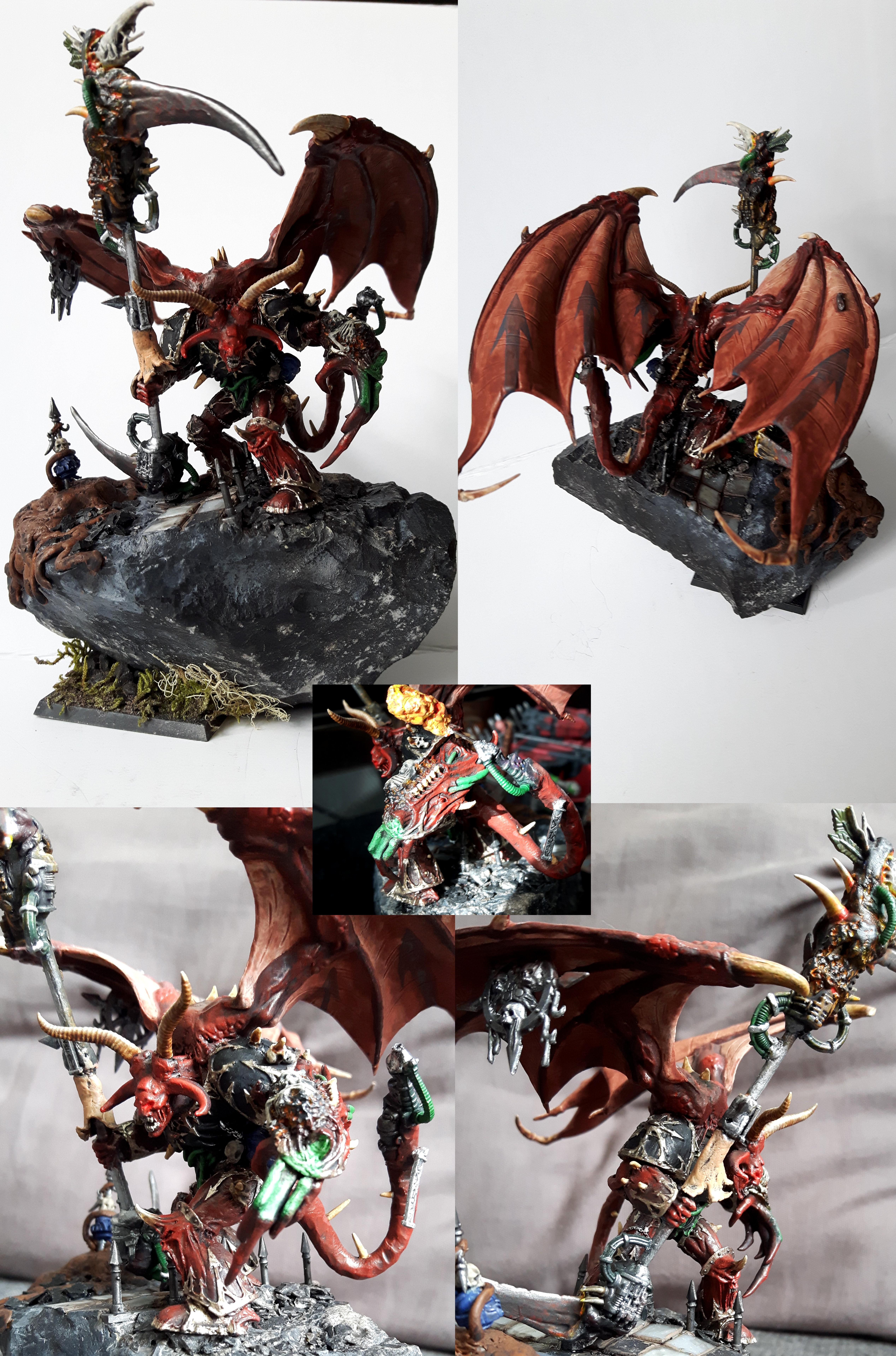 Chaos, Chaos Space Marines, Conversion, Daemons, Prince, Space Marines