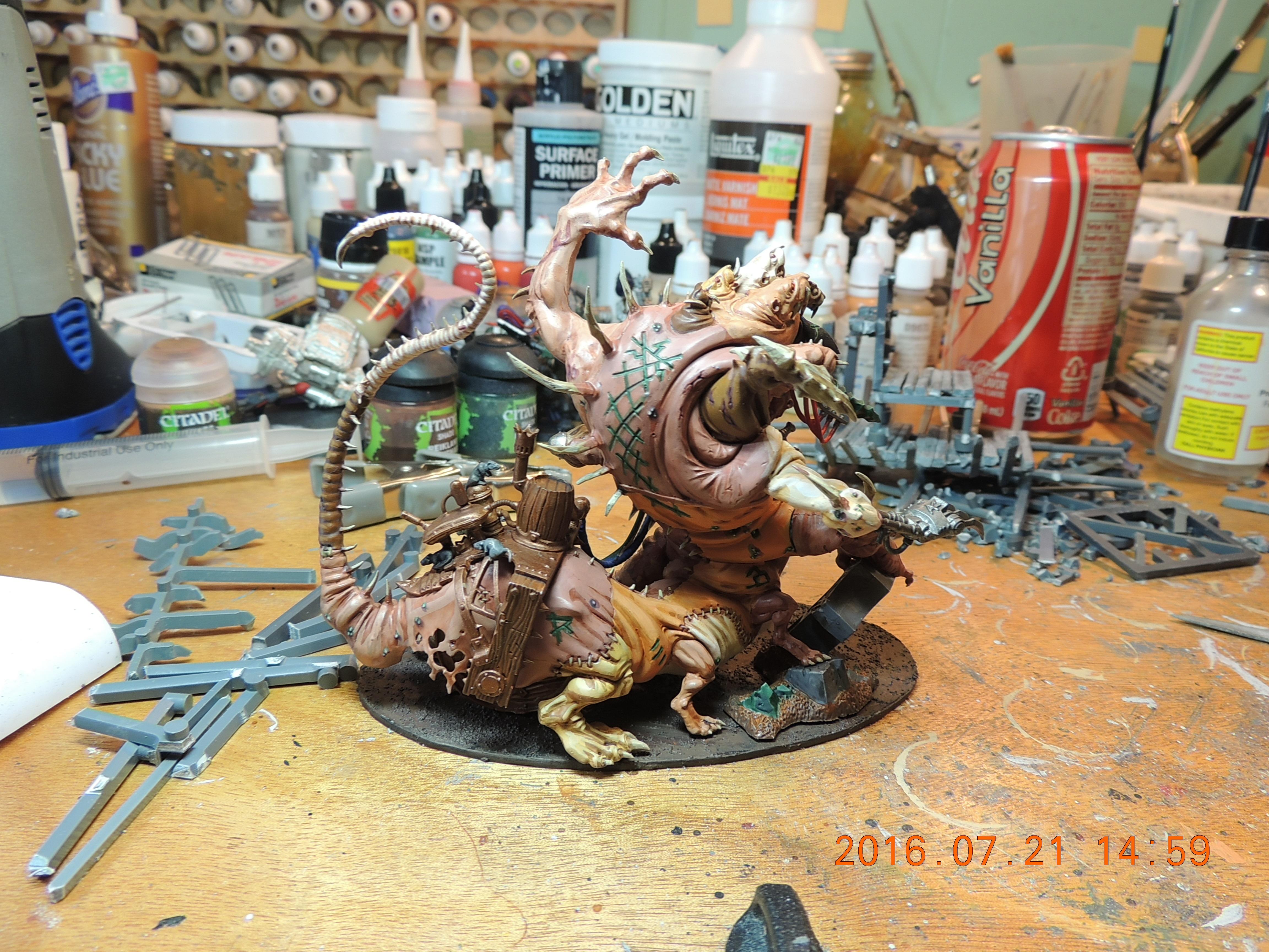 &quot;bob&quot;, Age Of Sigmar, Hellpit Abom, Hpa, Skaven, Skrib Nibblers, Warhammer Fantasy