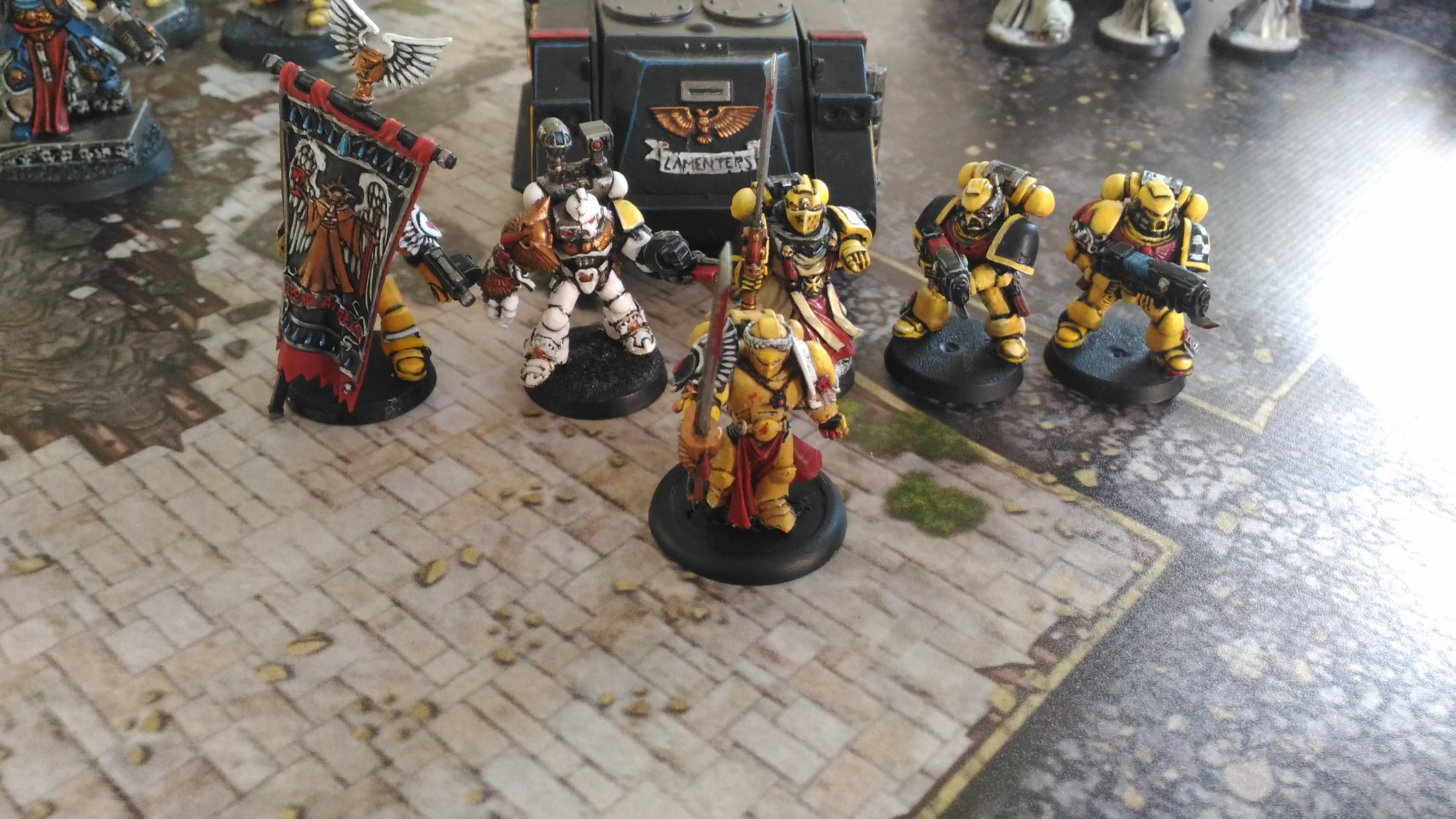 Malakin Phoros and Command Squad Vorenus