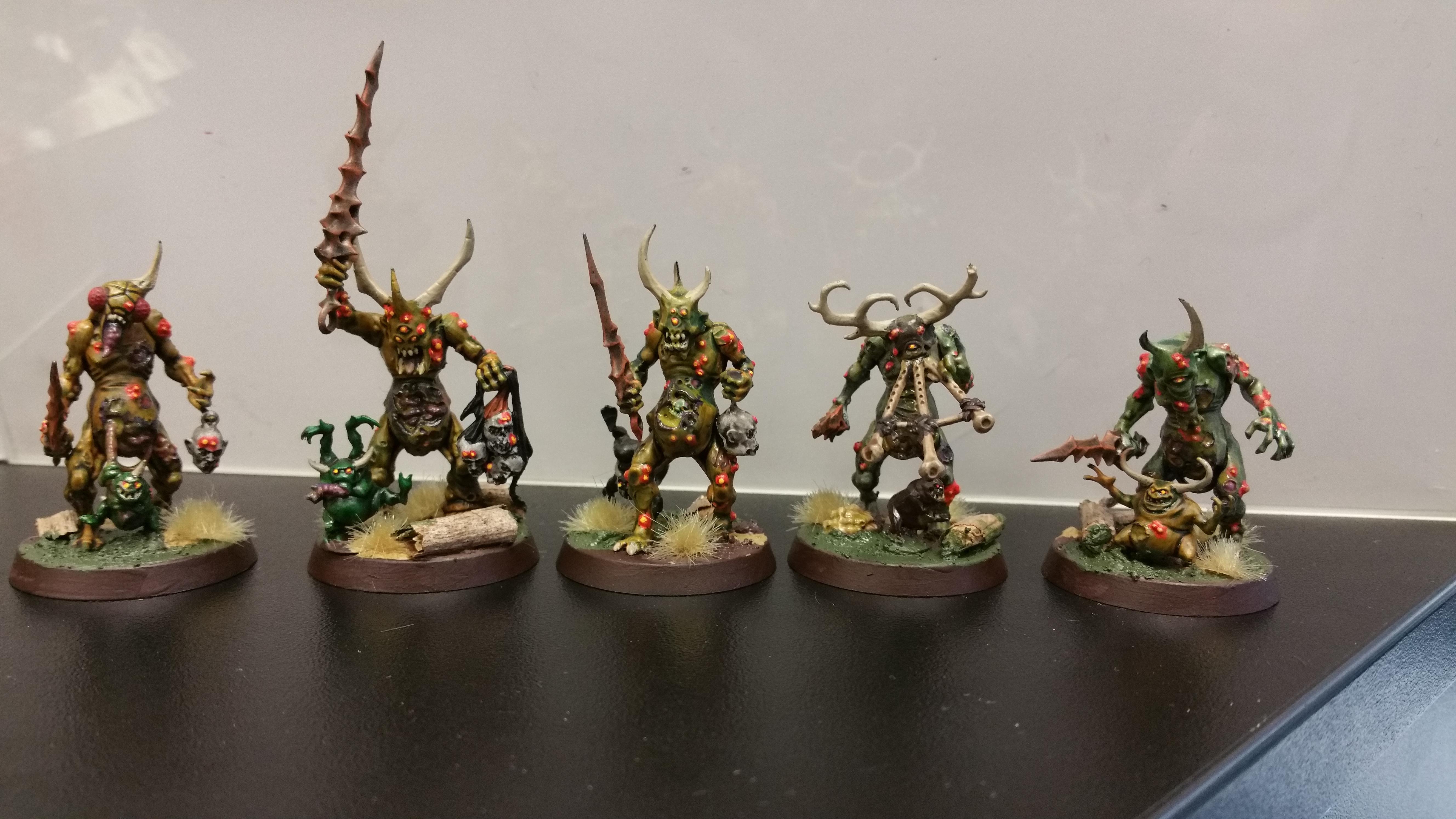 Age Of Sigmar, Nurgle, Plaguebearers